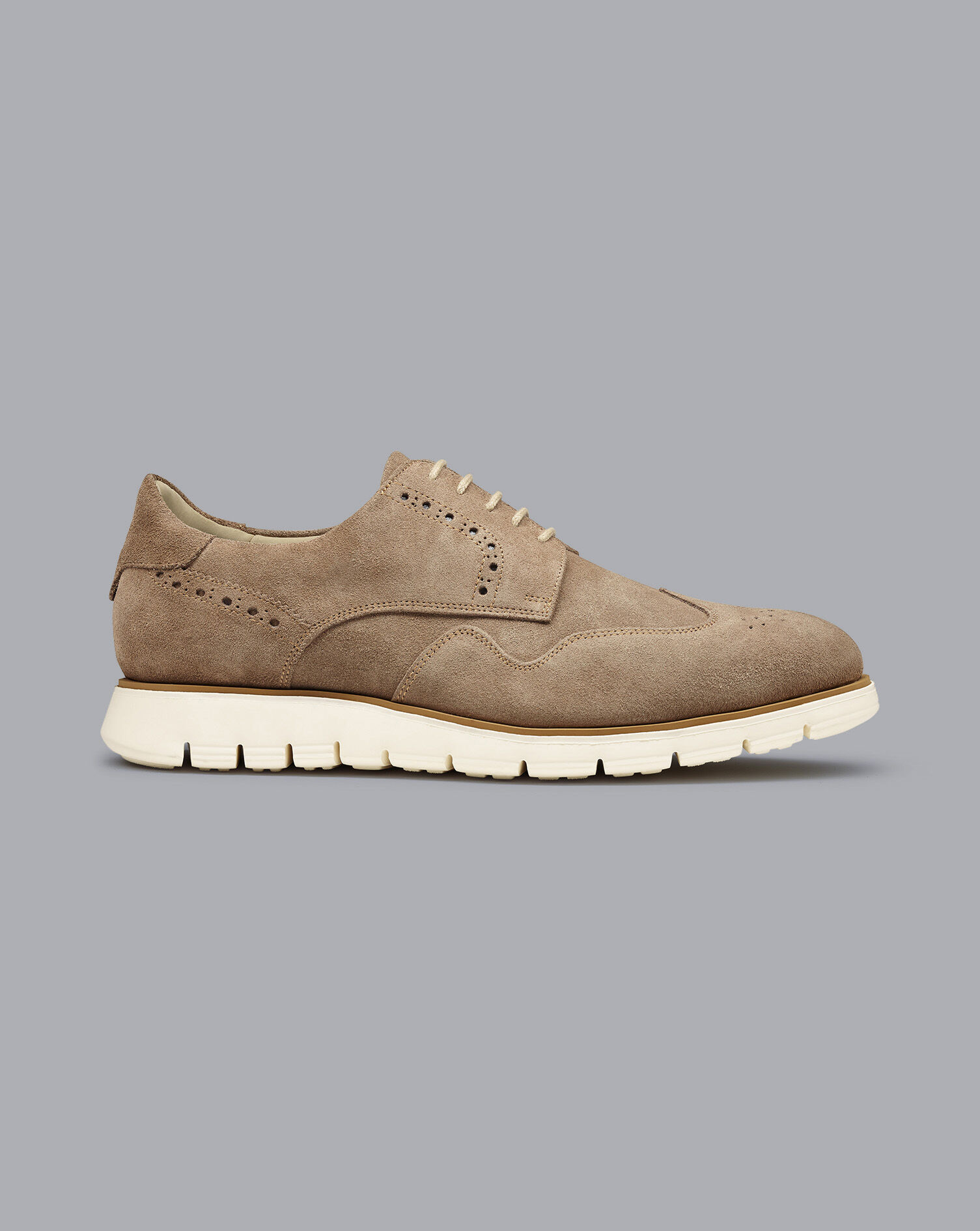 Charles Tyrwhitt Suede Hybrid Sneakers - Light Brown