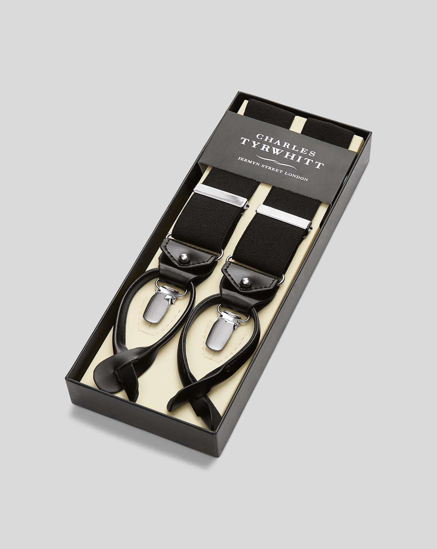 Charles Tyrwhitt Combination Suspenders - Black