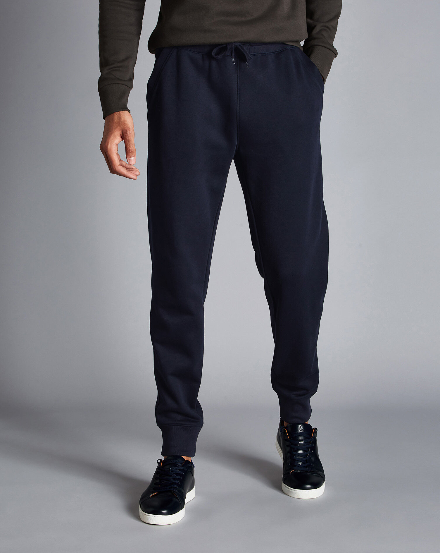 Charles Tyrwhitt Jersey Joggers - Navy