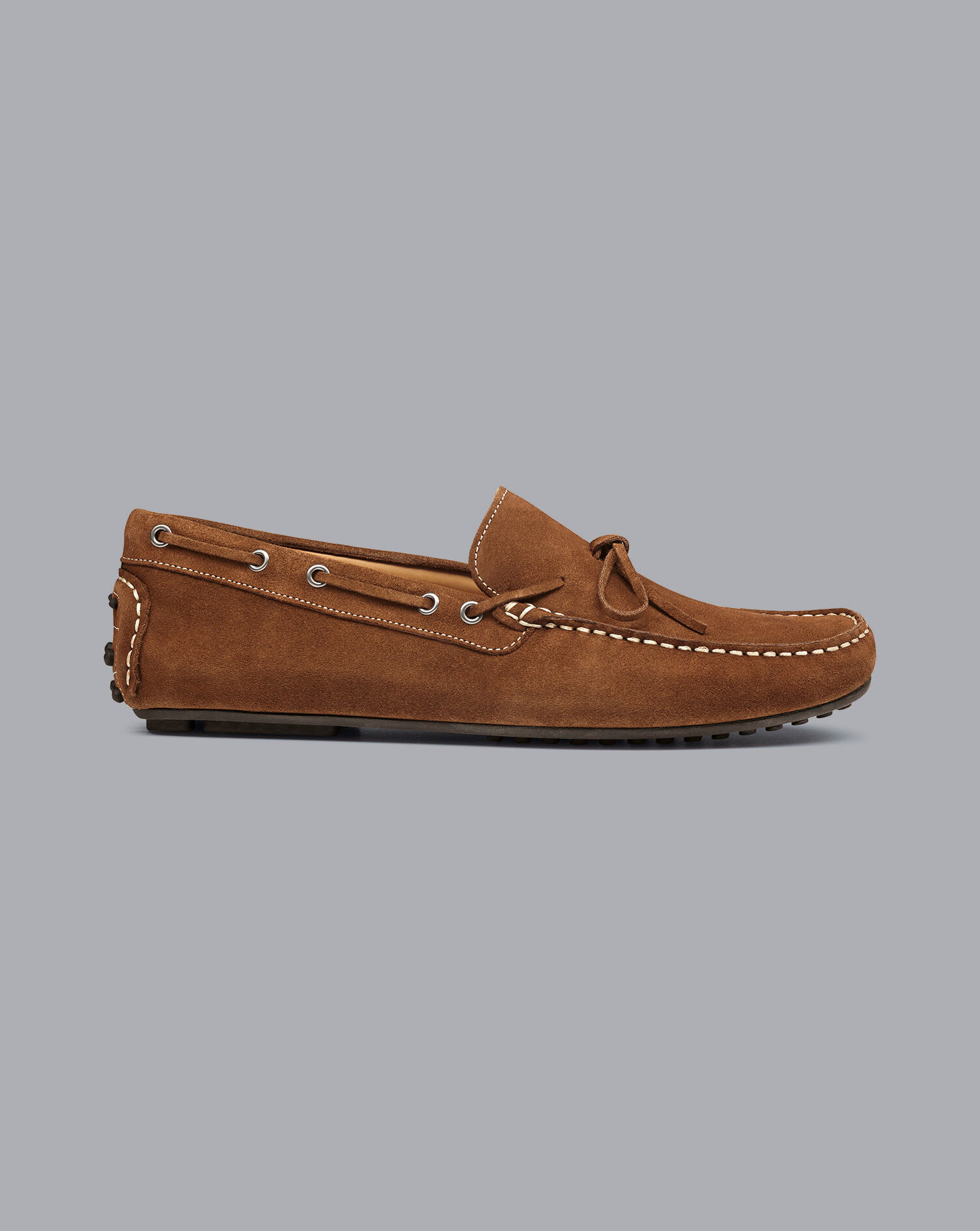 Charles Tyrwhitt Suede Driving Loafers - Brown