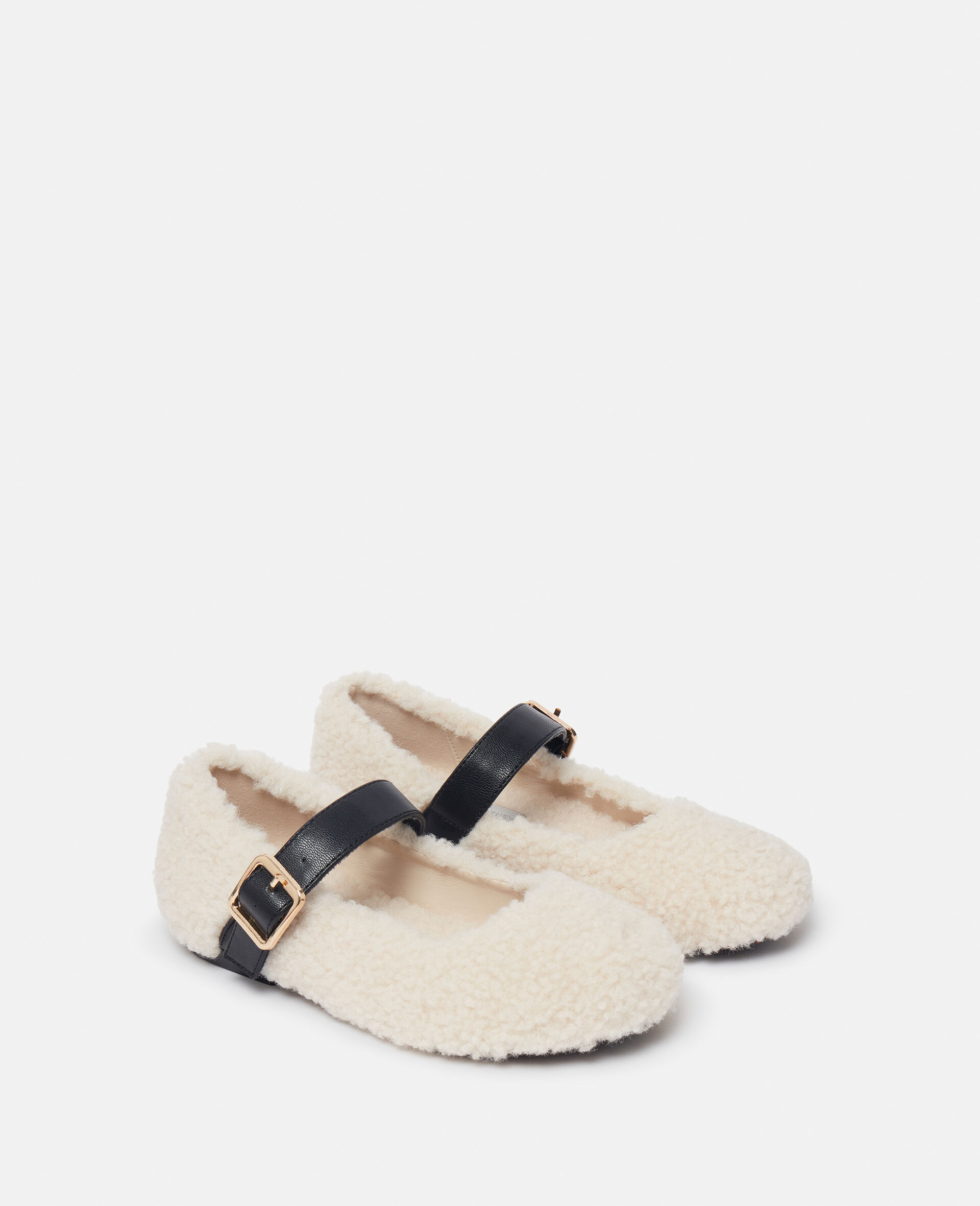 Fluffy Buckle Pumps