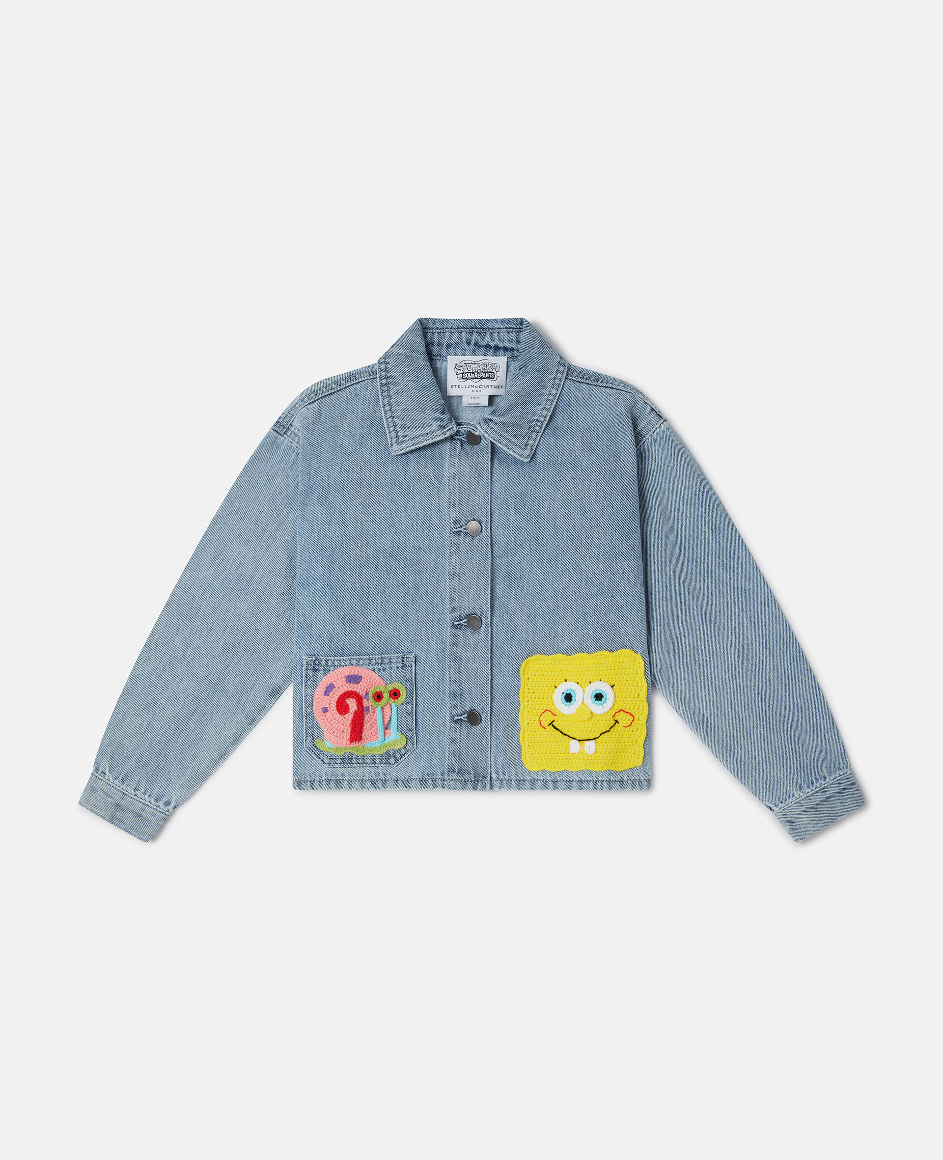 SpongeBob Graphic Denim Jacket