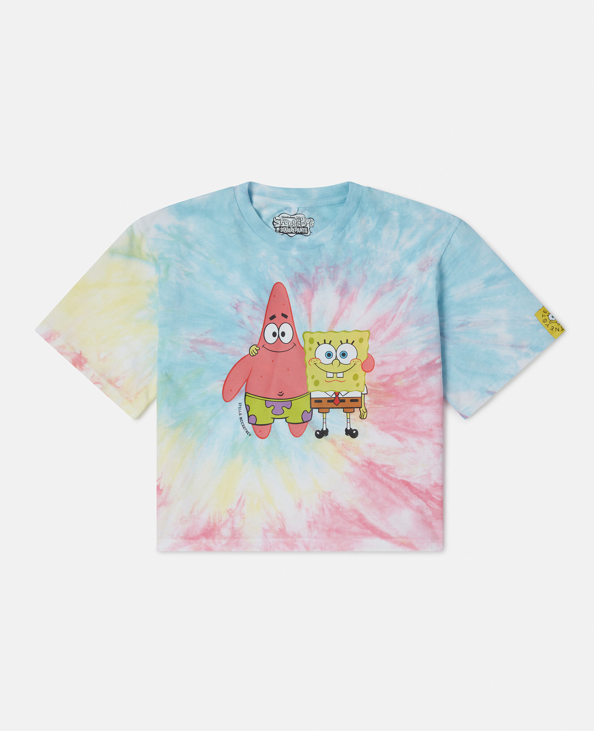 SpongeBob Graphic Tie-Dye T-Shirt