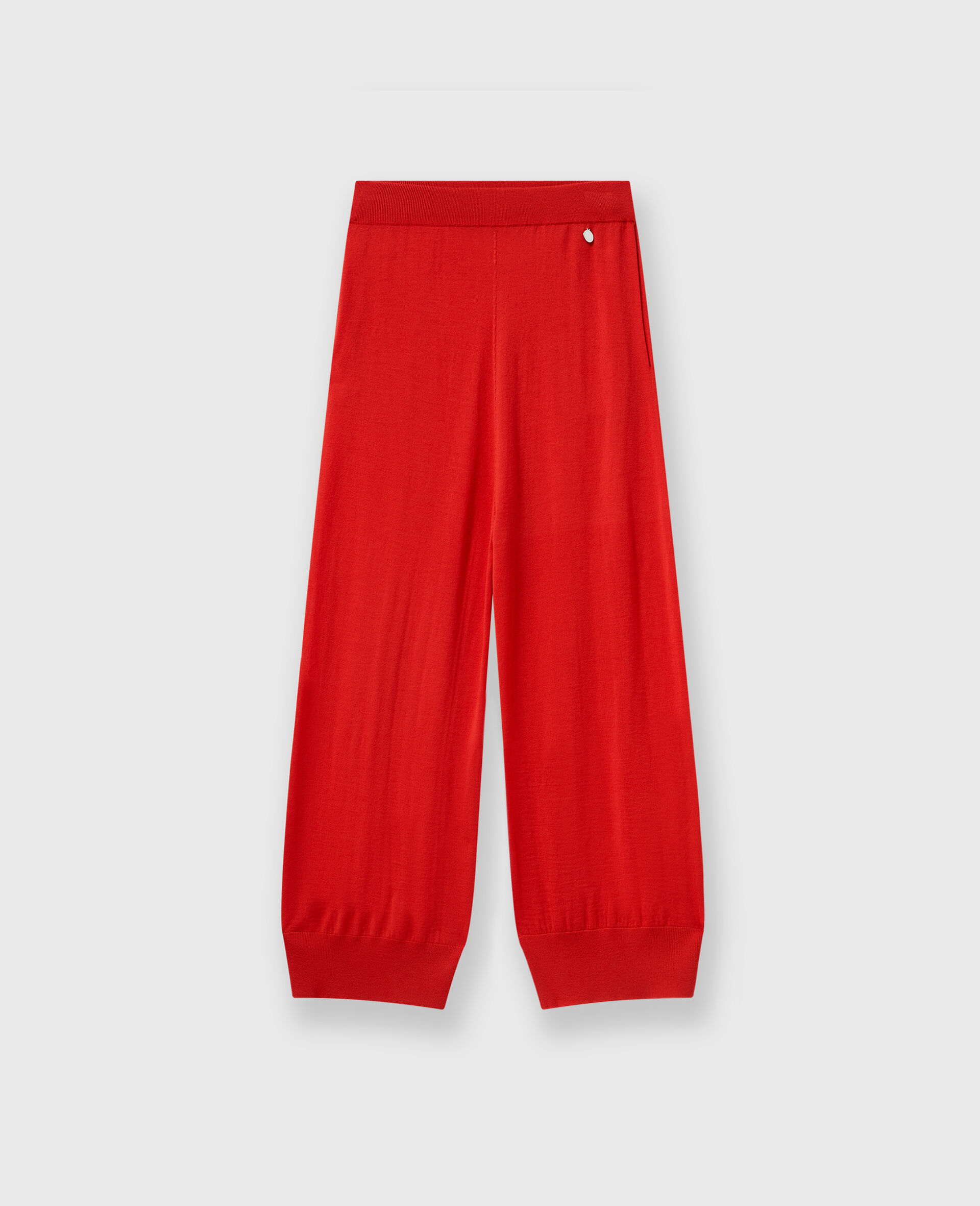 Knitted Straight-Leg SweatPants