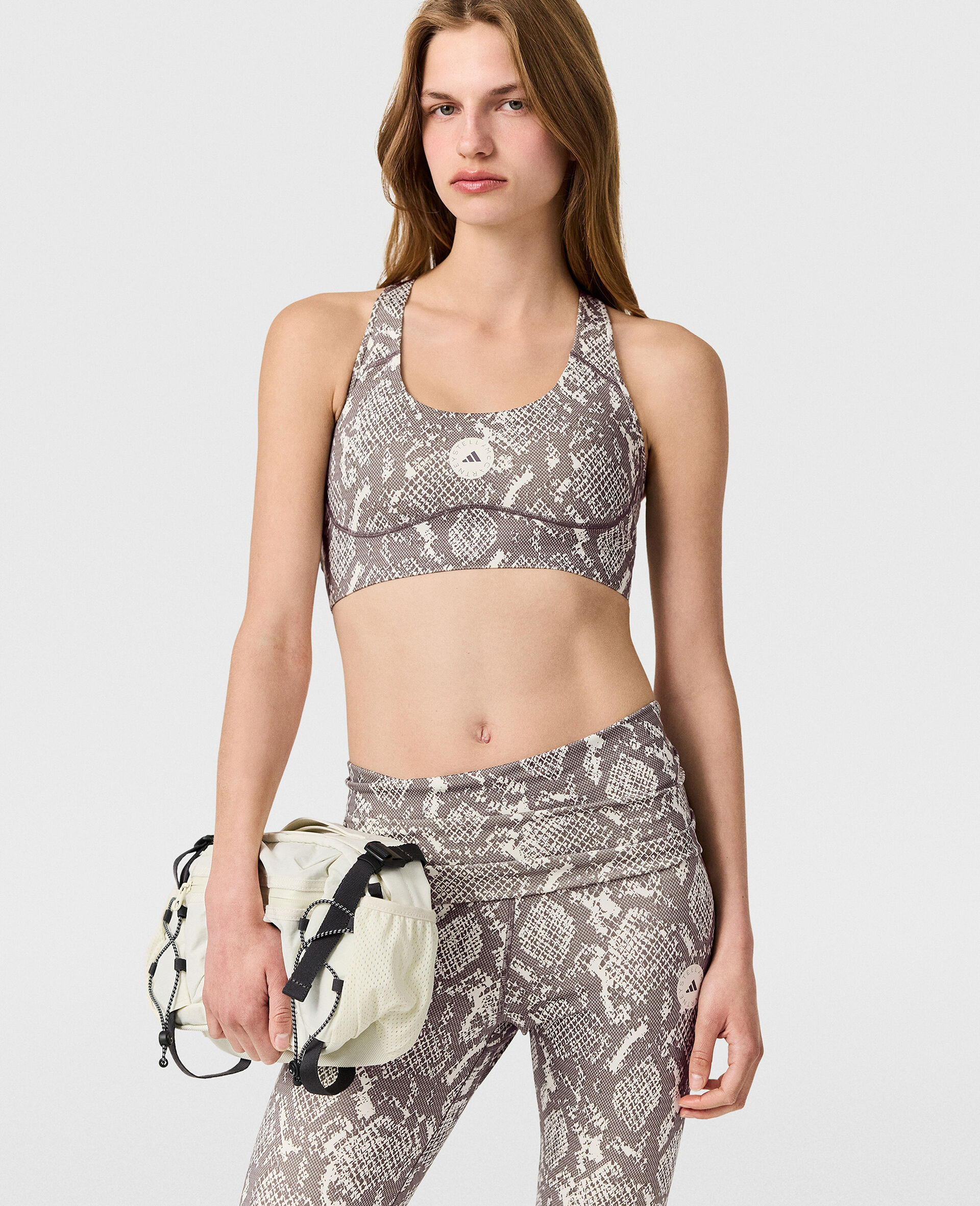 TruePurpose Power Impact Snake Print Training Bra