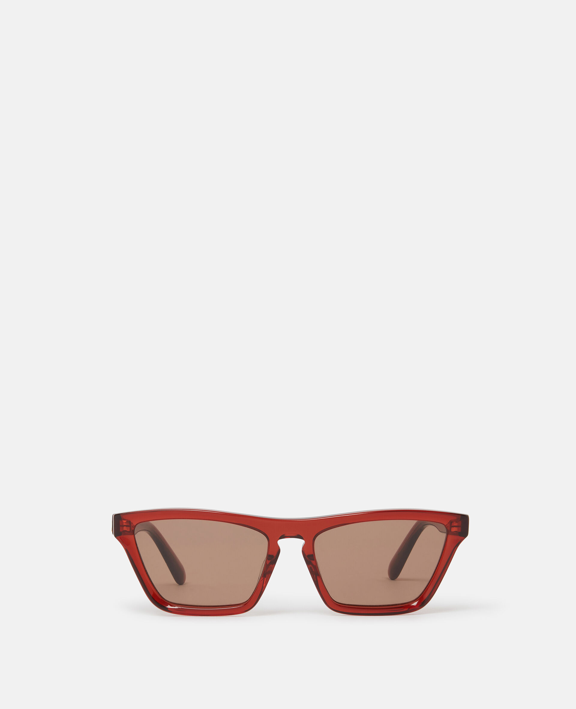 Rectangular Cat-Eye Sunglasses