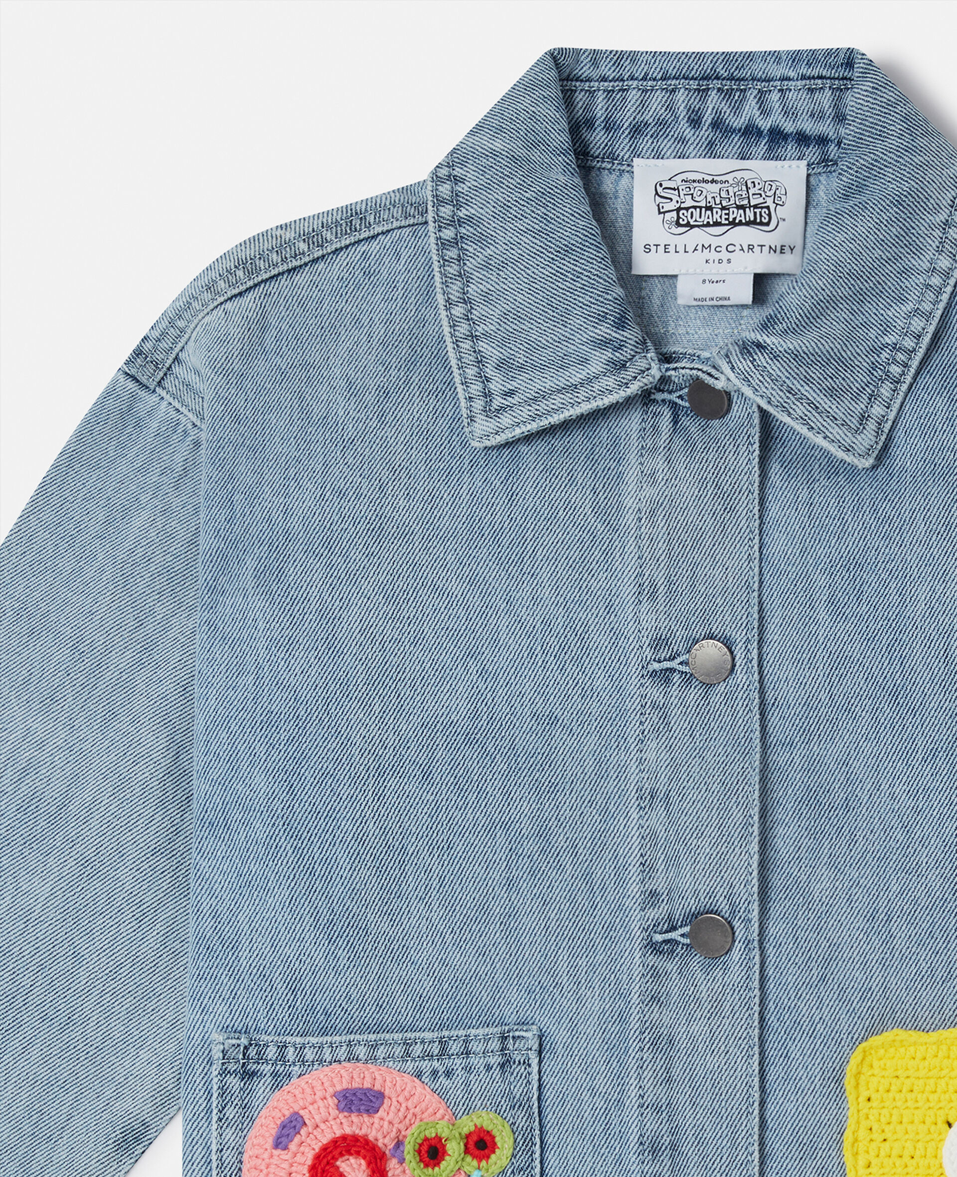 SpongeBob Graphic Denim Jacket