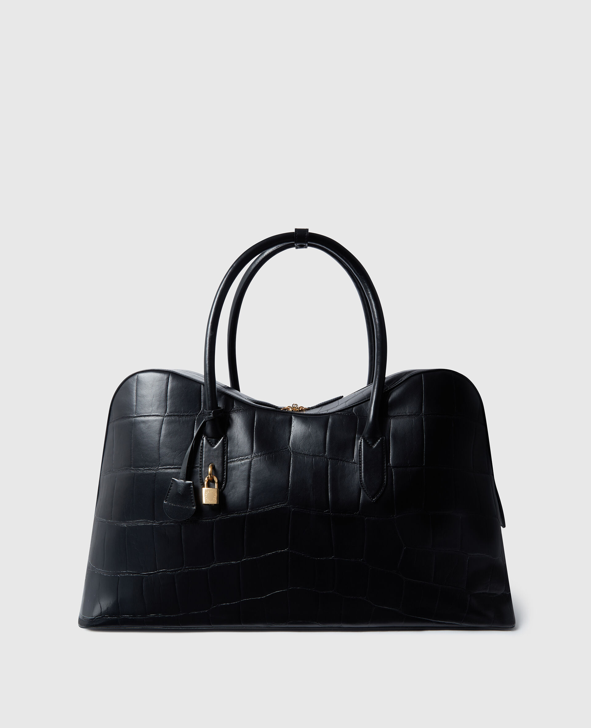 Ryder Crocodile-Embossed Weekender Bag
