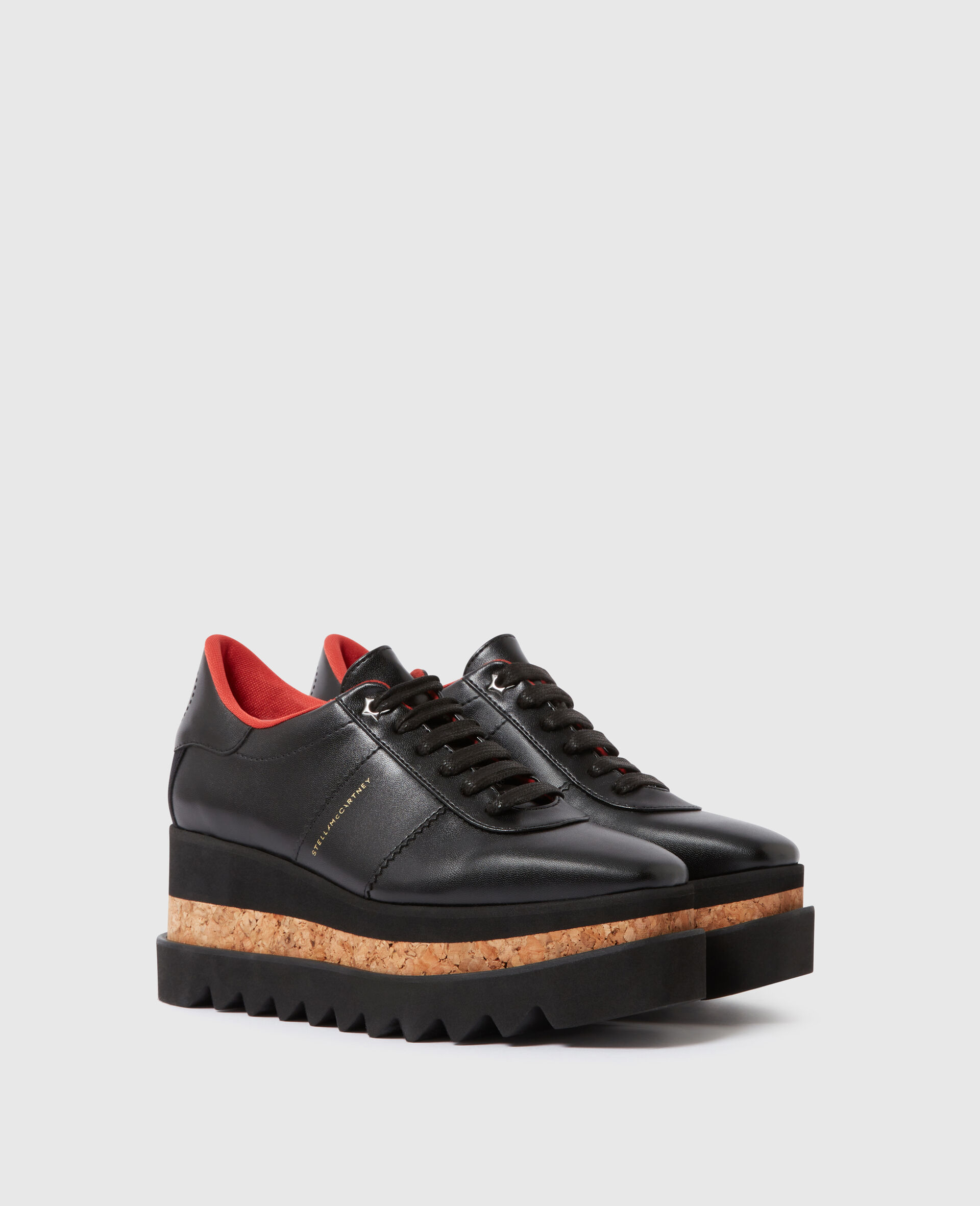 Sneak-Elyse Platform Lace-Up Sneakers