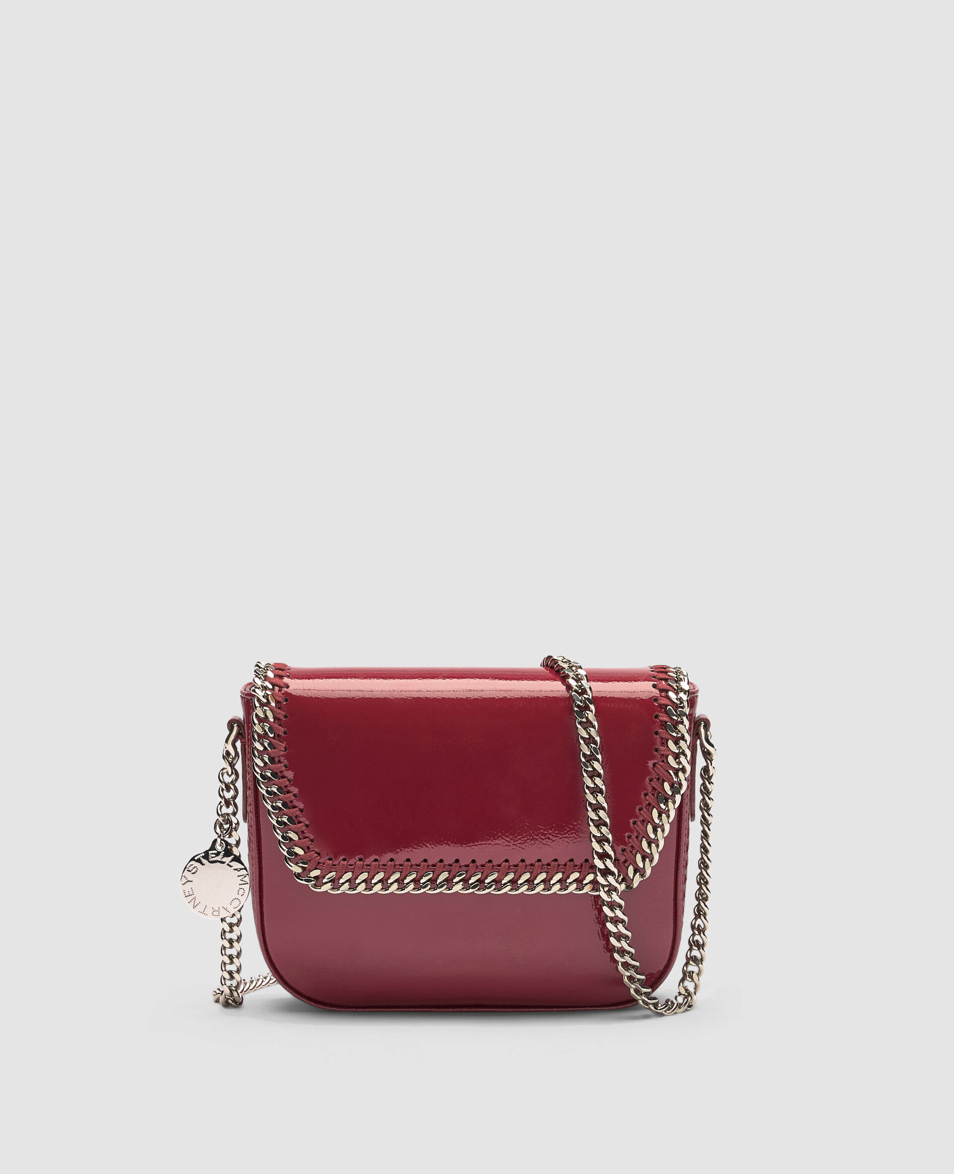 Falabella Patent Flap Crossbody Bag