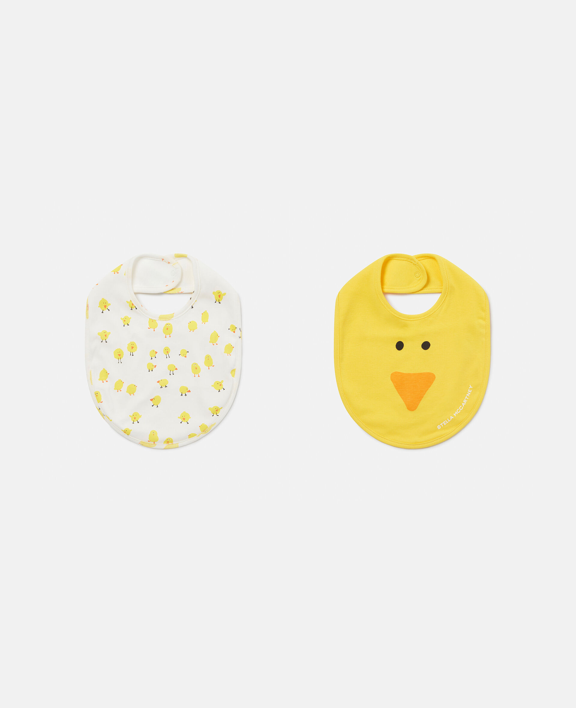 2 Pack of Chick Pattern Bibs