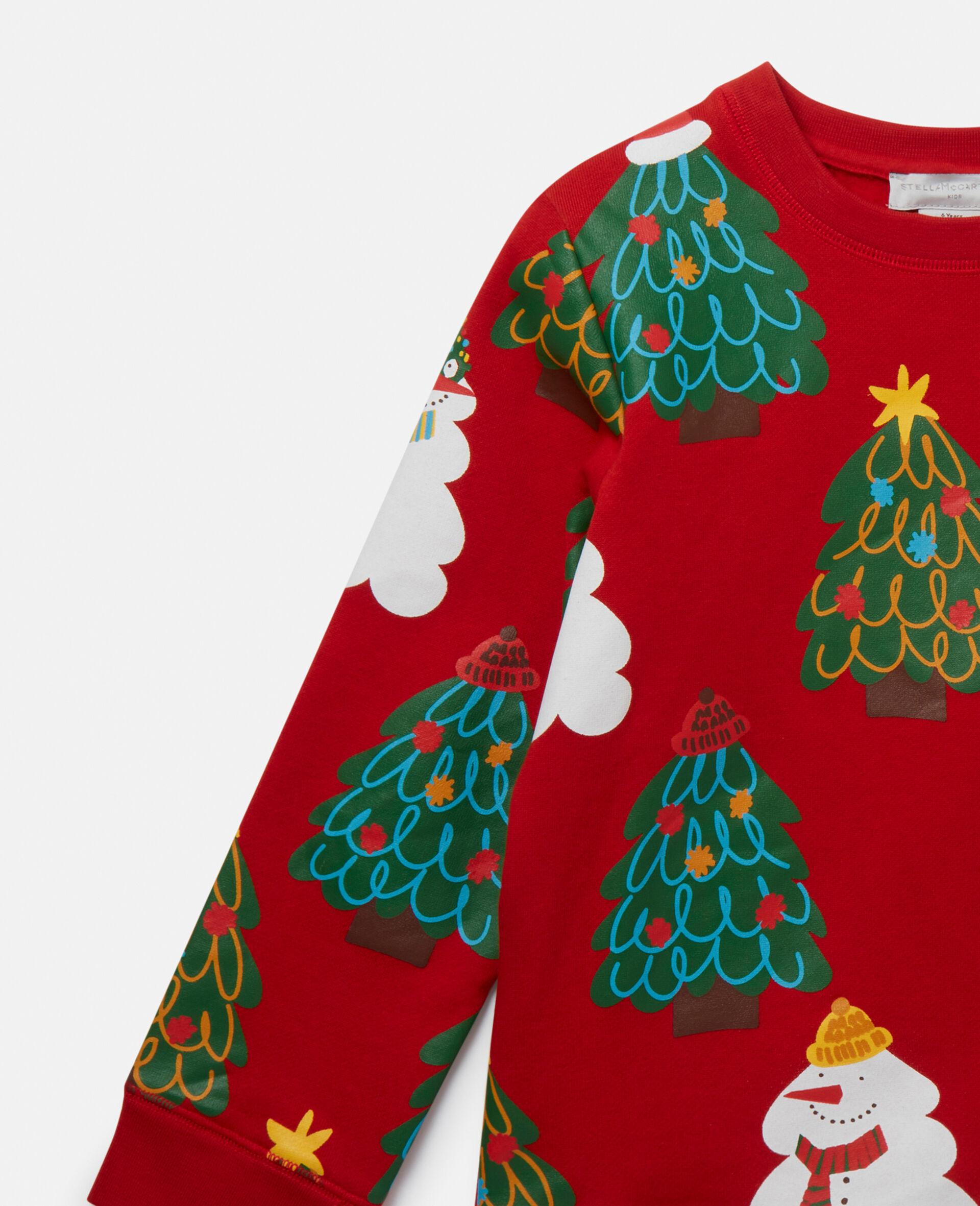 Christmas Tree Pattern Sweatshirt