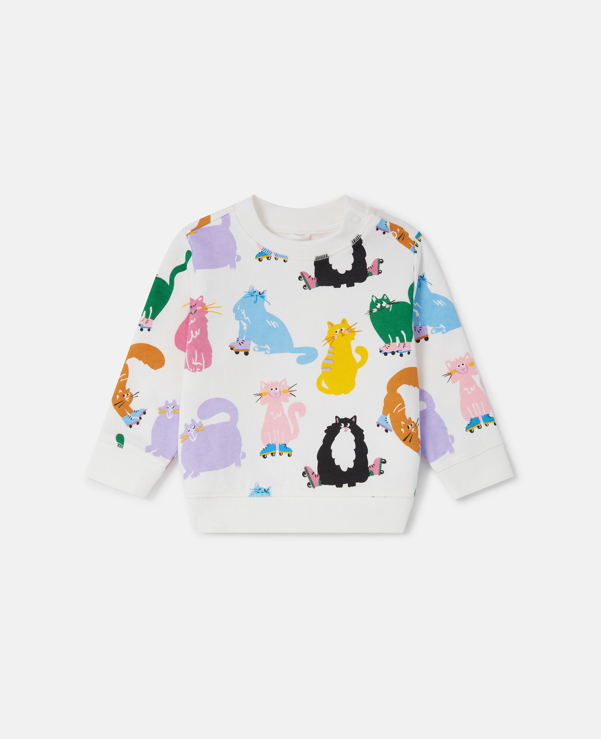 Cats Print Sweatshirt