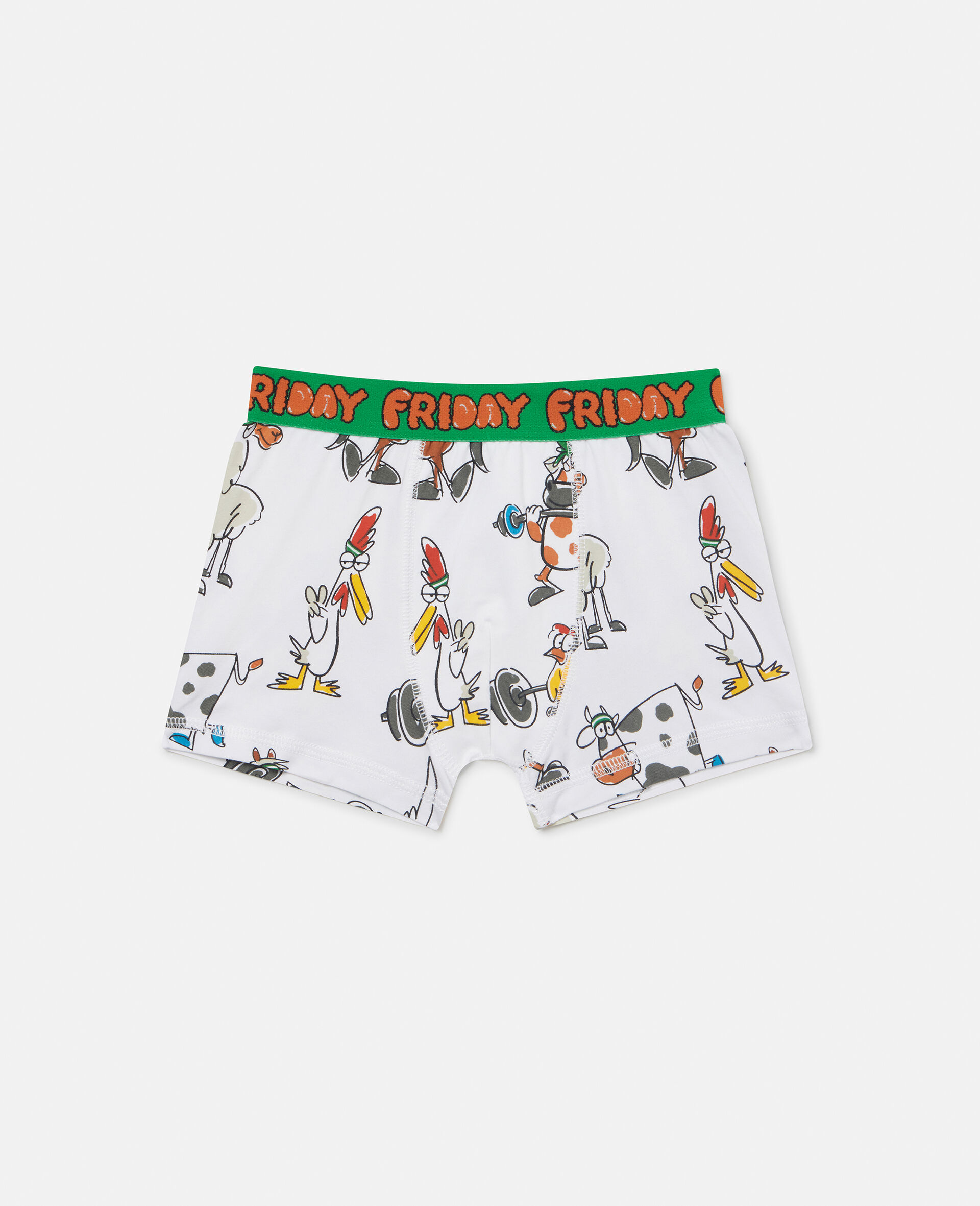 7 Pack of Farmyard Print Boxers
