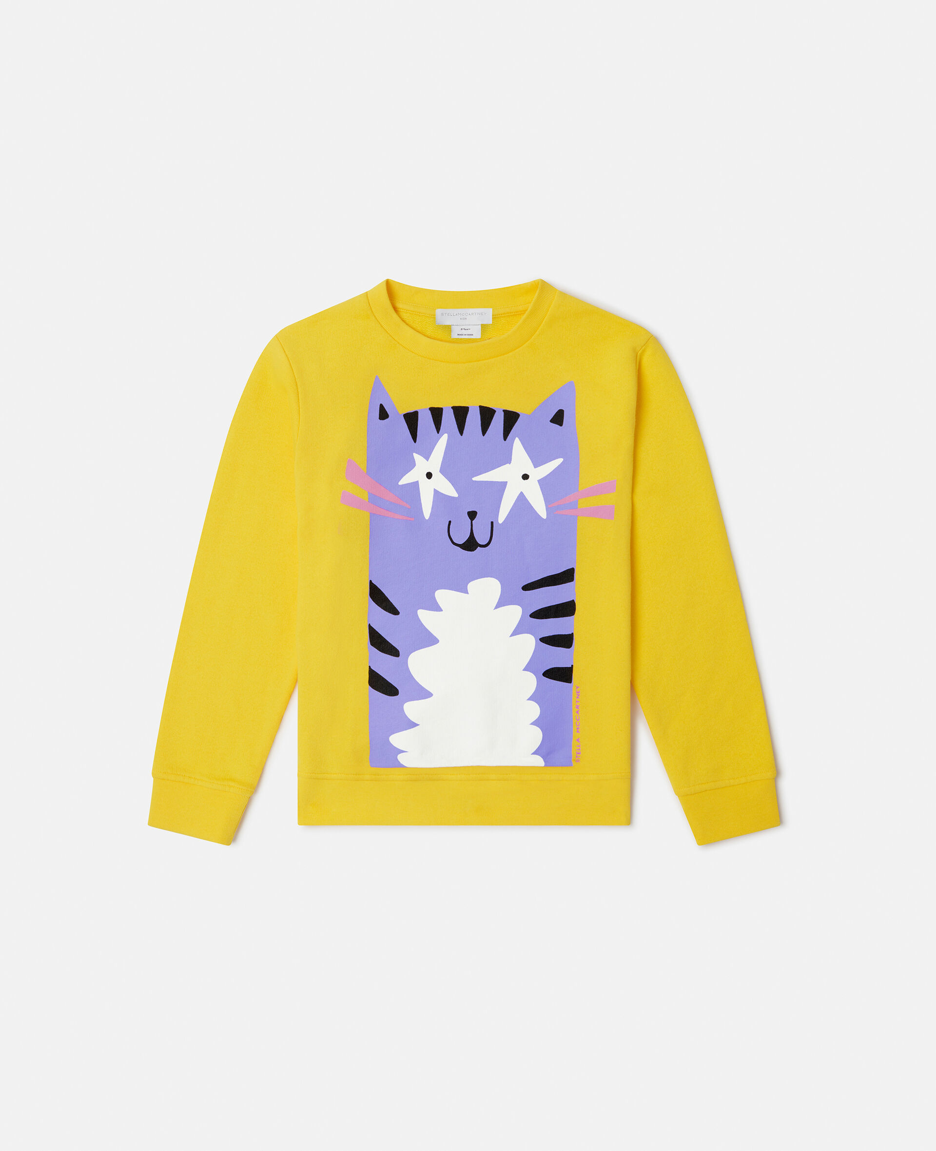 Cat Graphic Sweatshirt