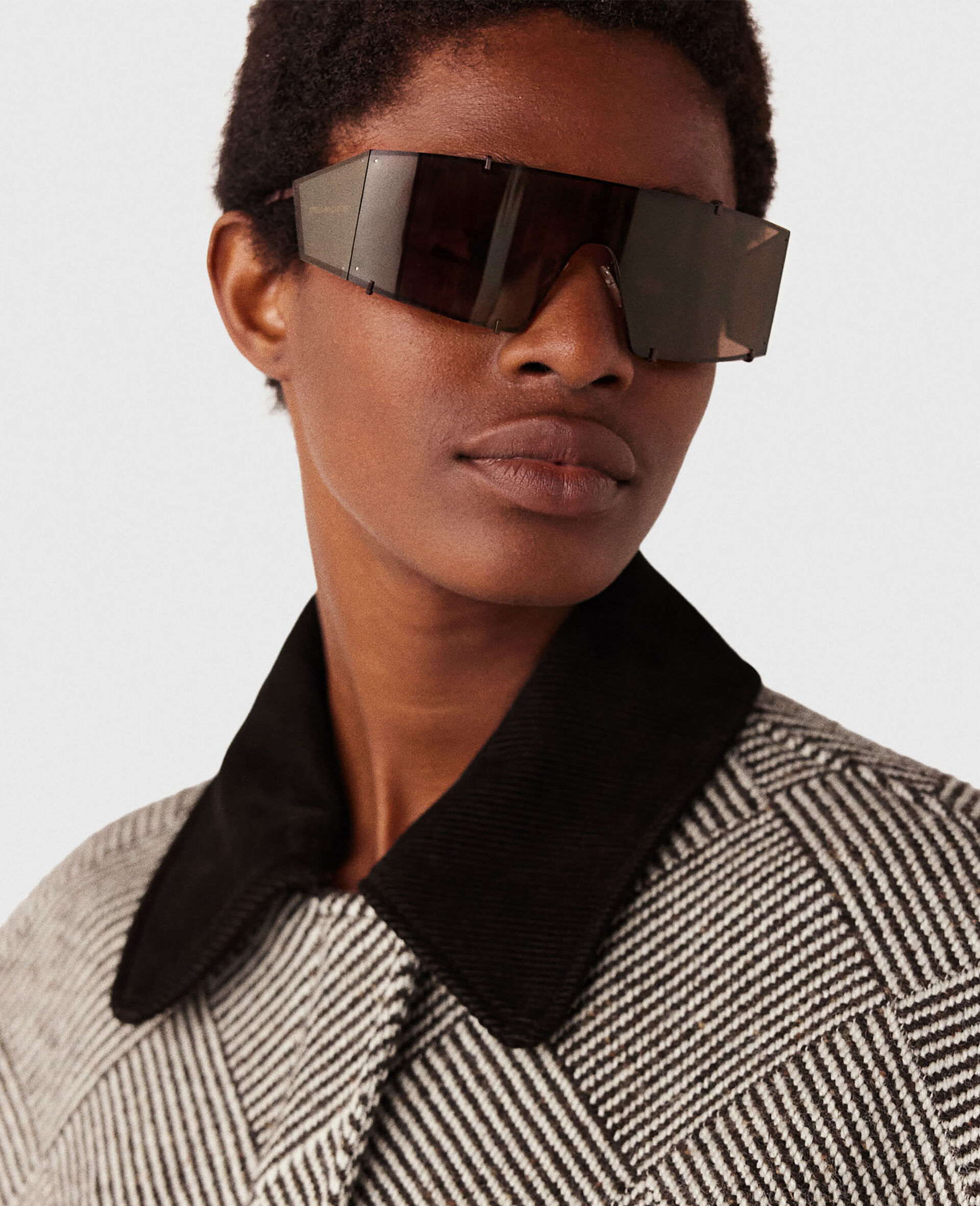 Translucent Rectangle Sunglasses