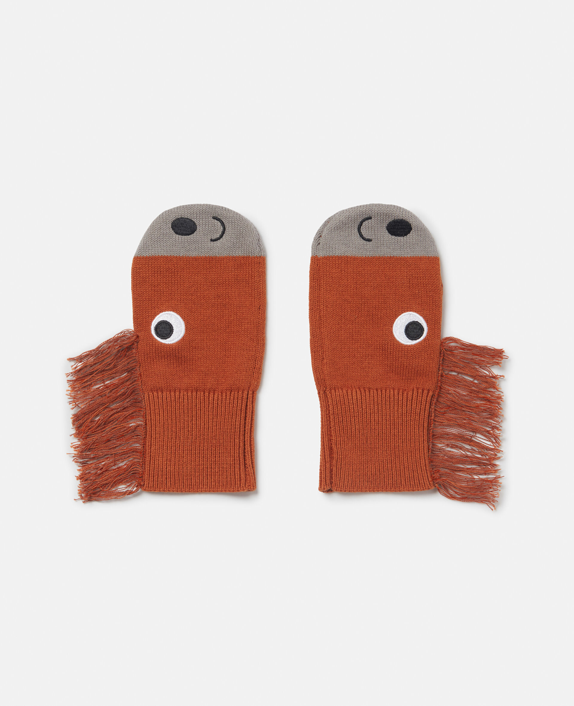 Horse Fringed Mittens