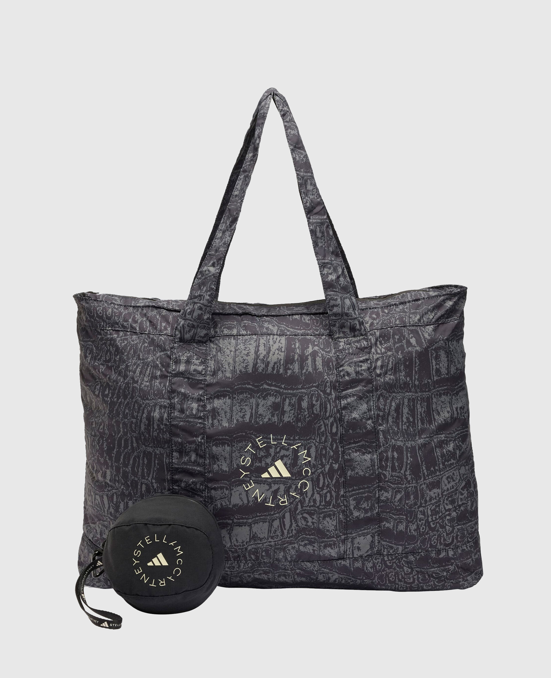 Logo Graphic Print Packable Tote