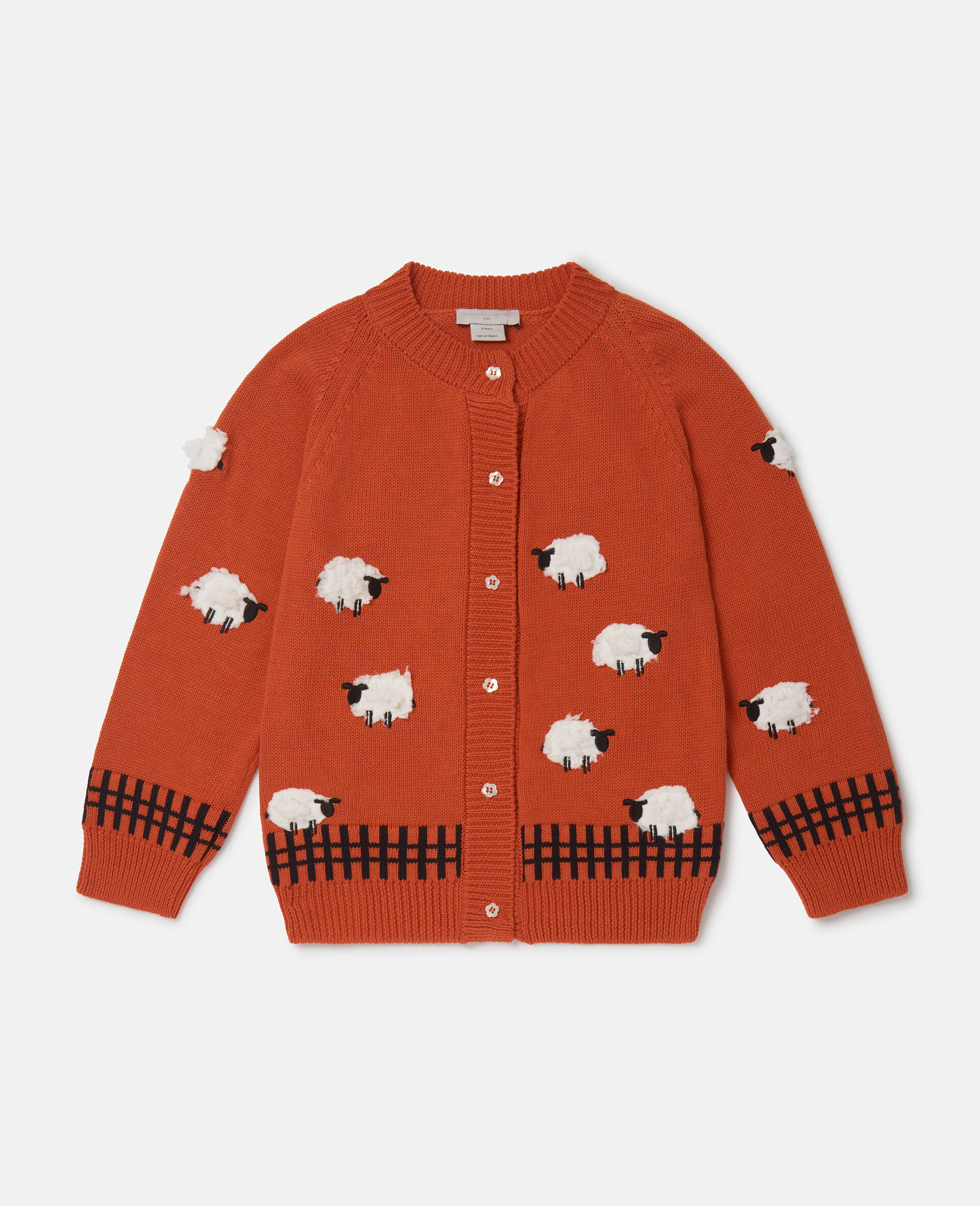 Sheep Appliqué Cardigan