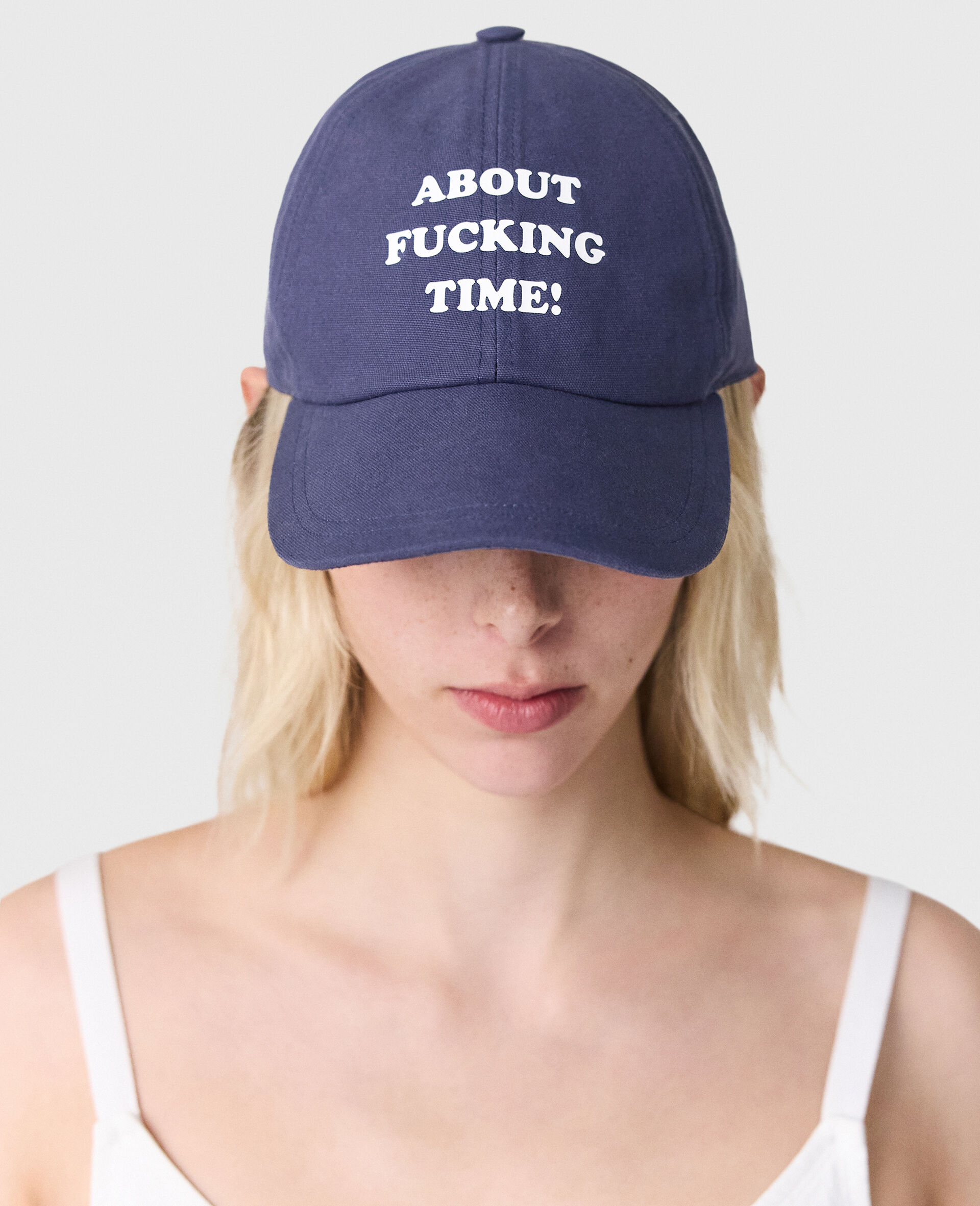 About Fucking Time! Baseball Cap