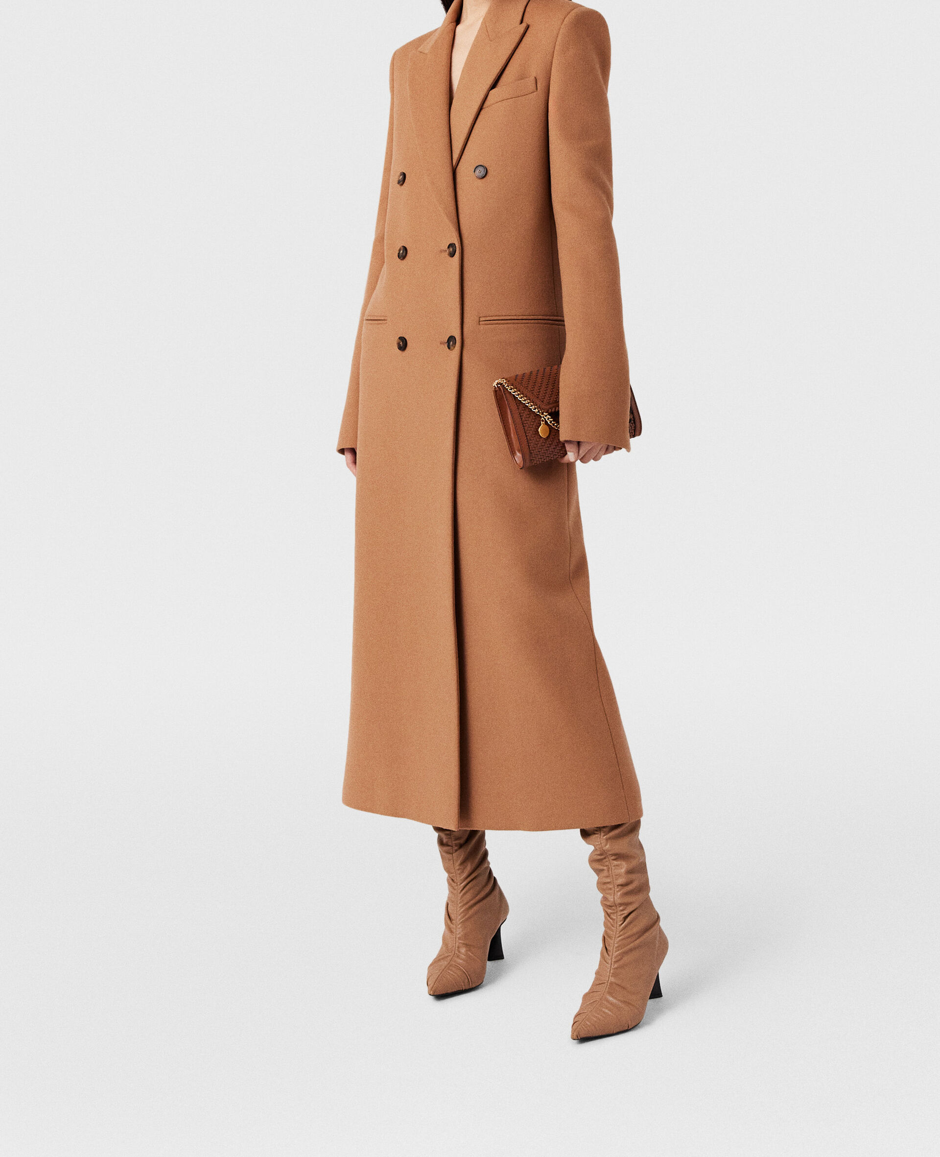 Double Breasted Longline Coat