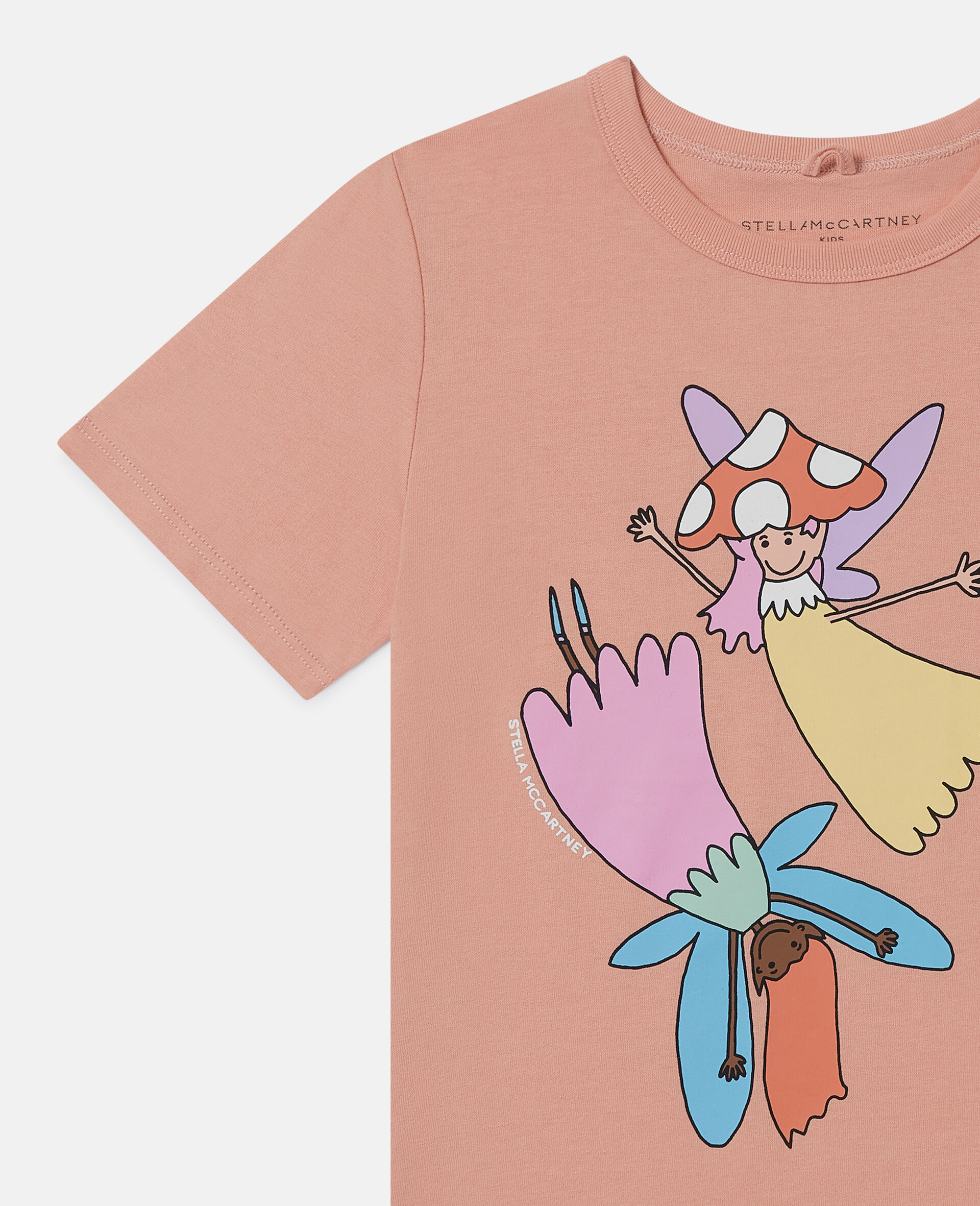 Fairies Print Crewneck T-Shirt