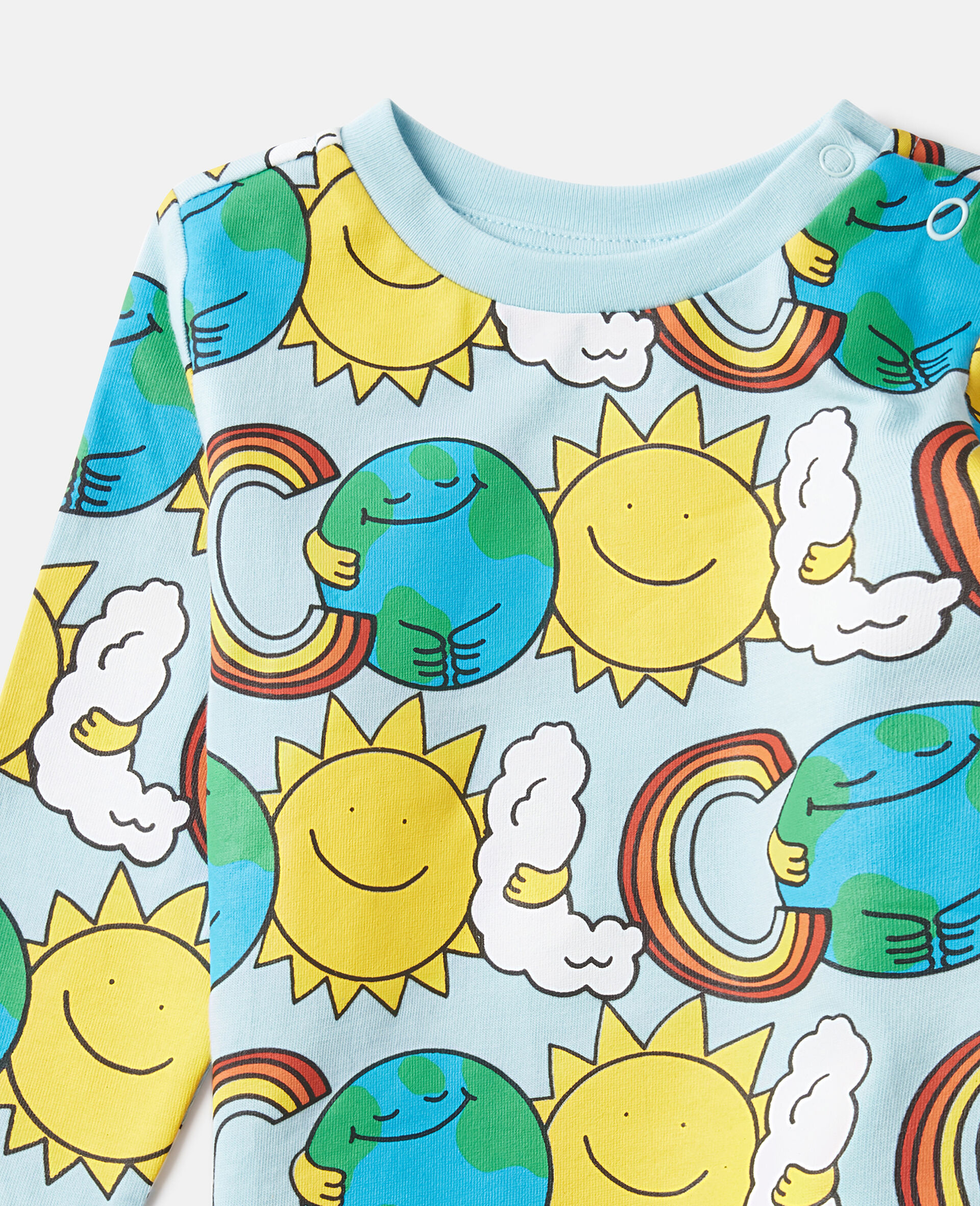 Earth Friends Graphic Long-Sleeve Top