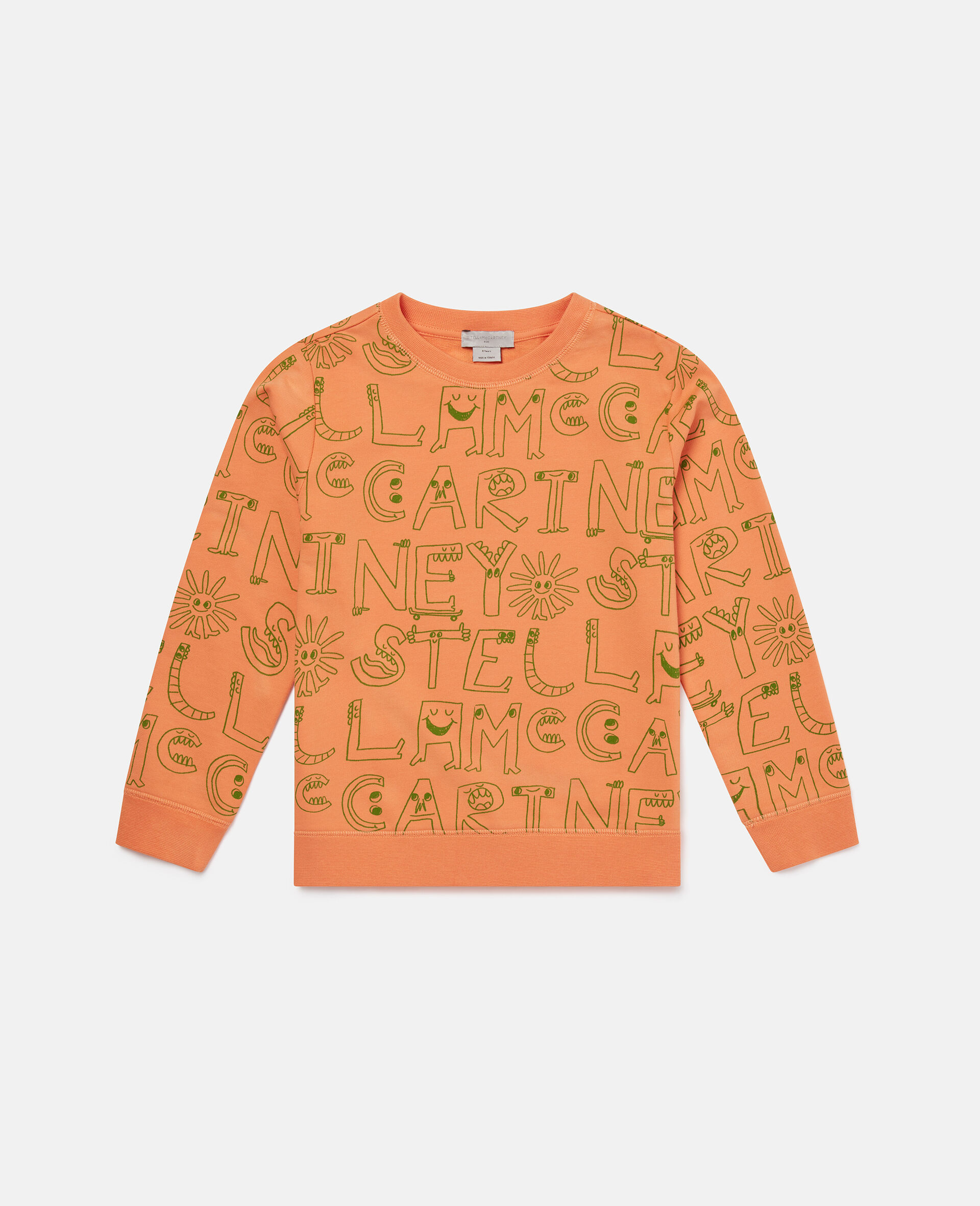 Lettering Print Sweatshirt