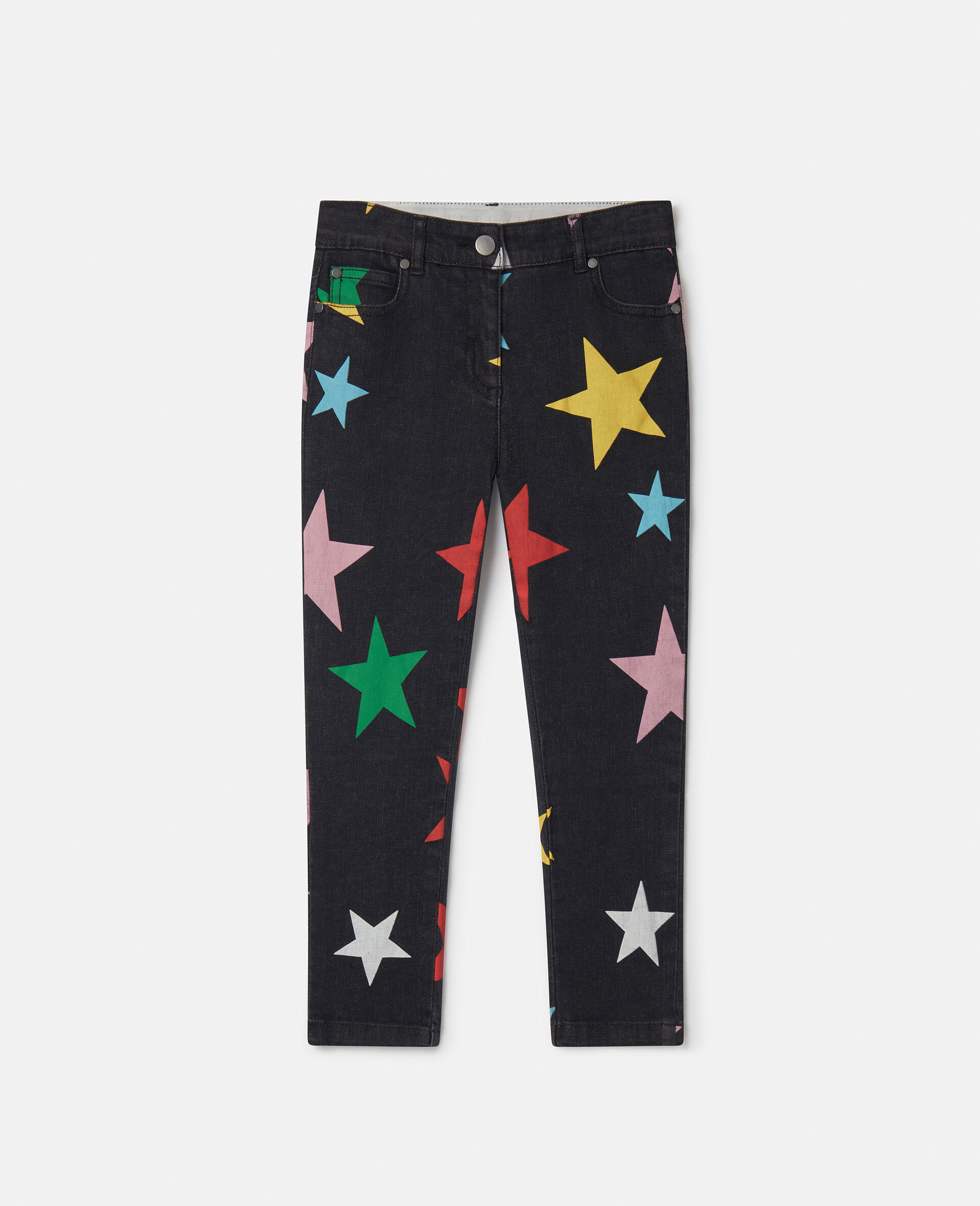 Star Pattern Denim Jeans