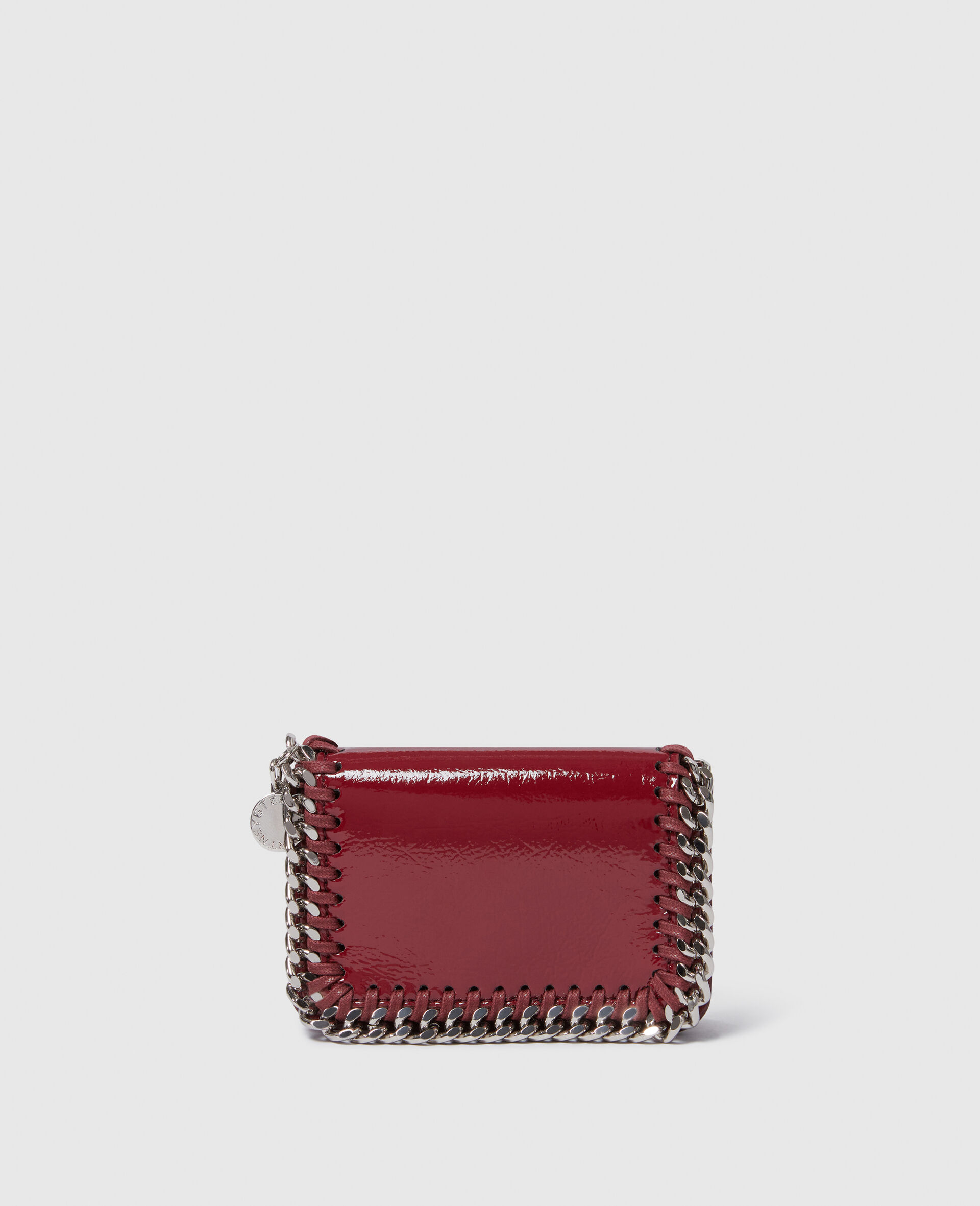 Falabella Patent Zipper Cardholder
