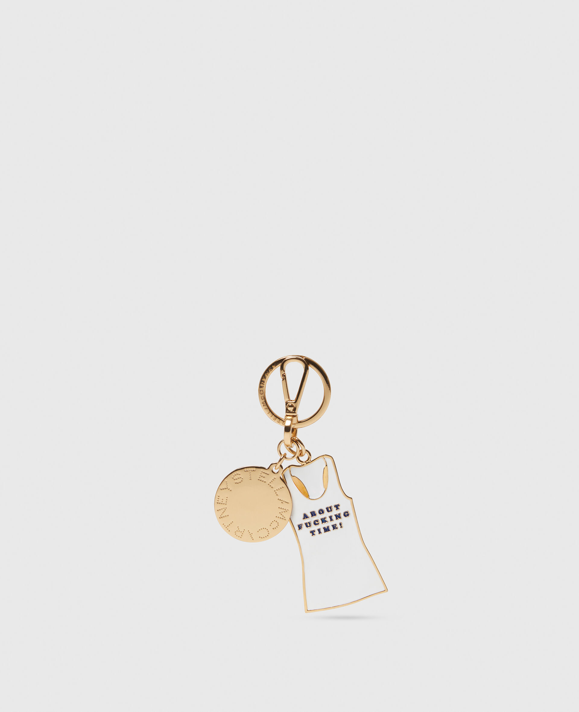 About Fucking Time! Tank Top Keychain