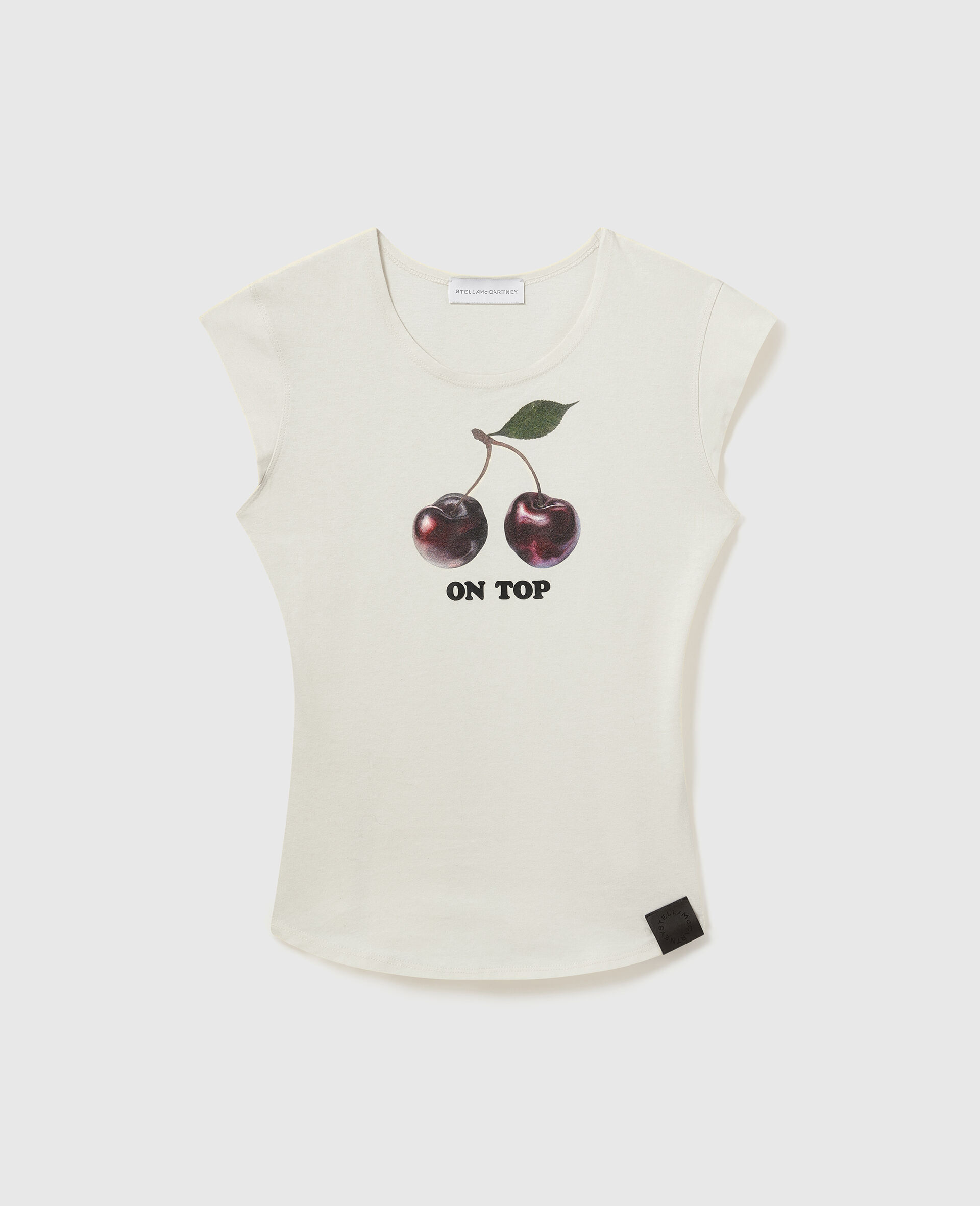 Cherry Graphic Sleeveless Baby Tee