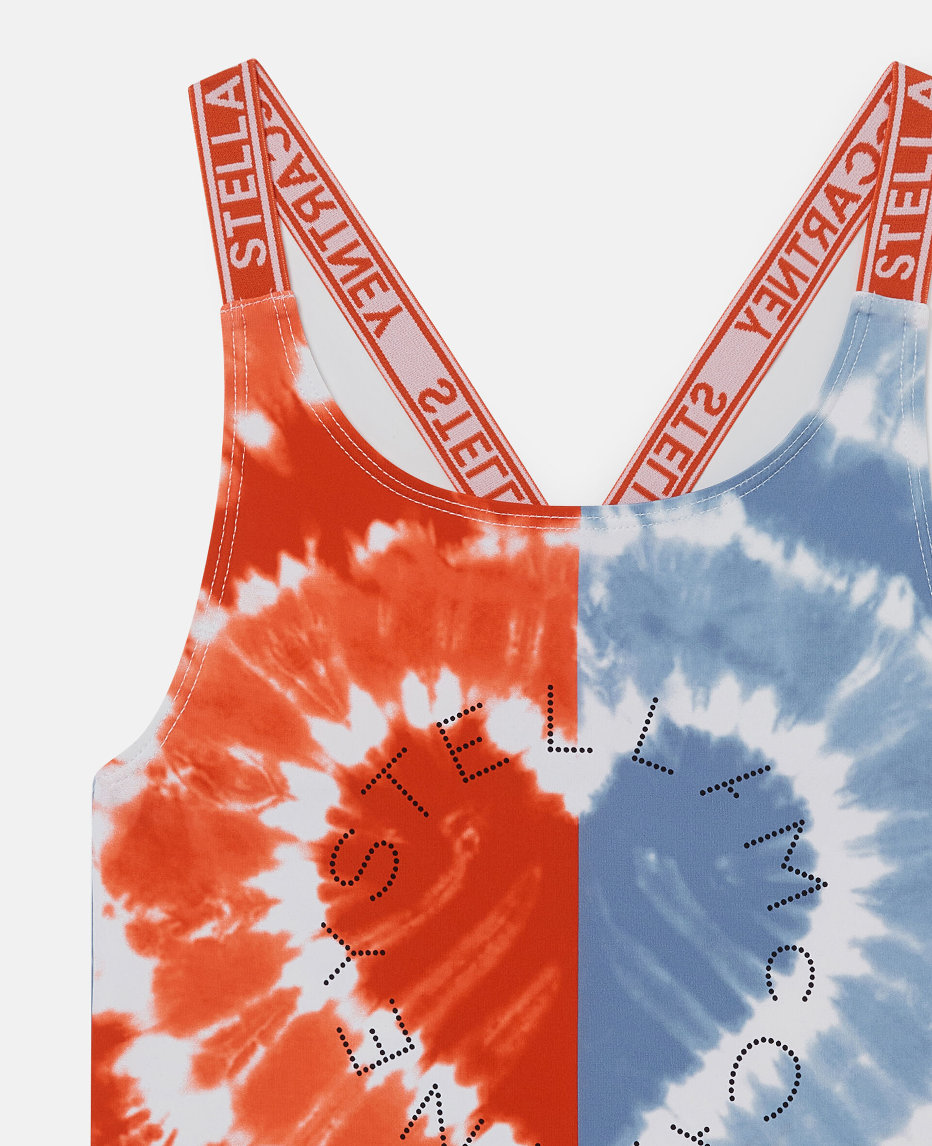 Heart Tie-Dye Graphic Swimsuit
