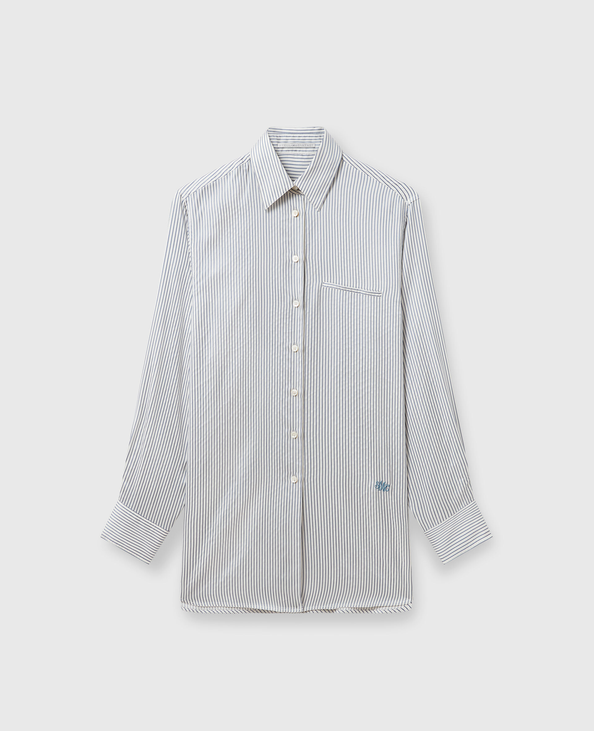 Logo Pinstripe Shirt