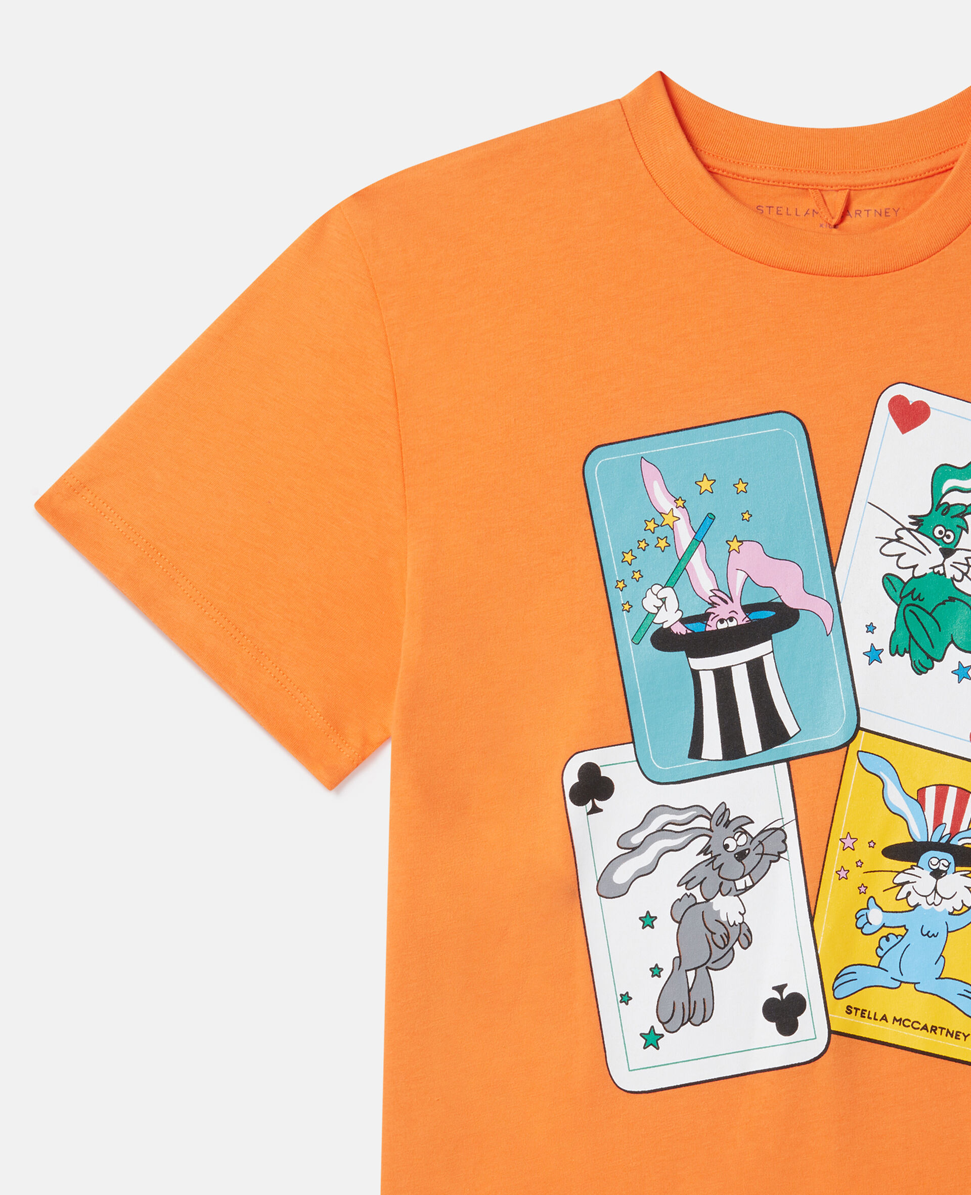Magicians Bunny Graphic Crewneck T-Shirt