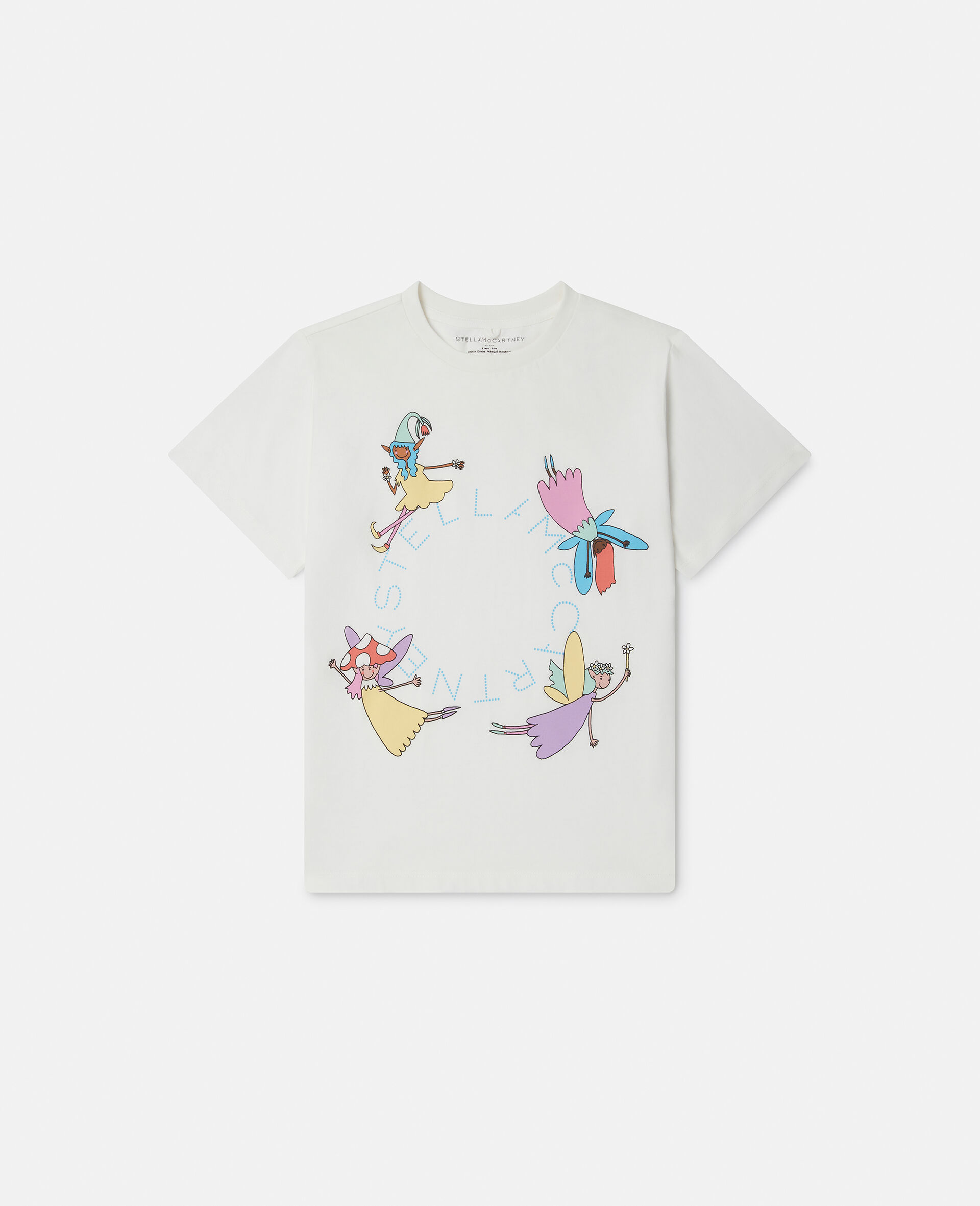 Fairies Print Crewneck T-Shirt
