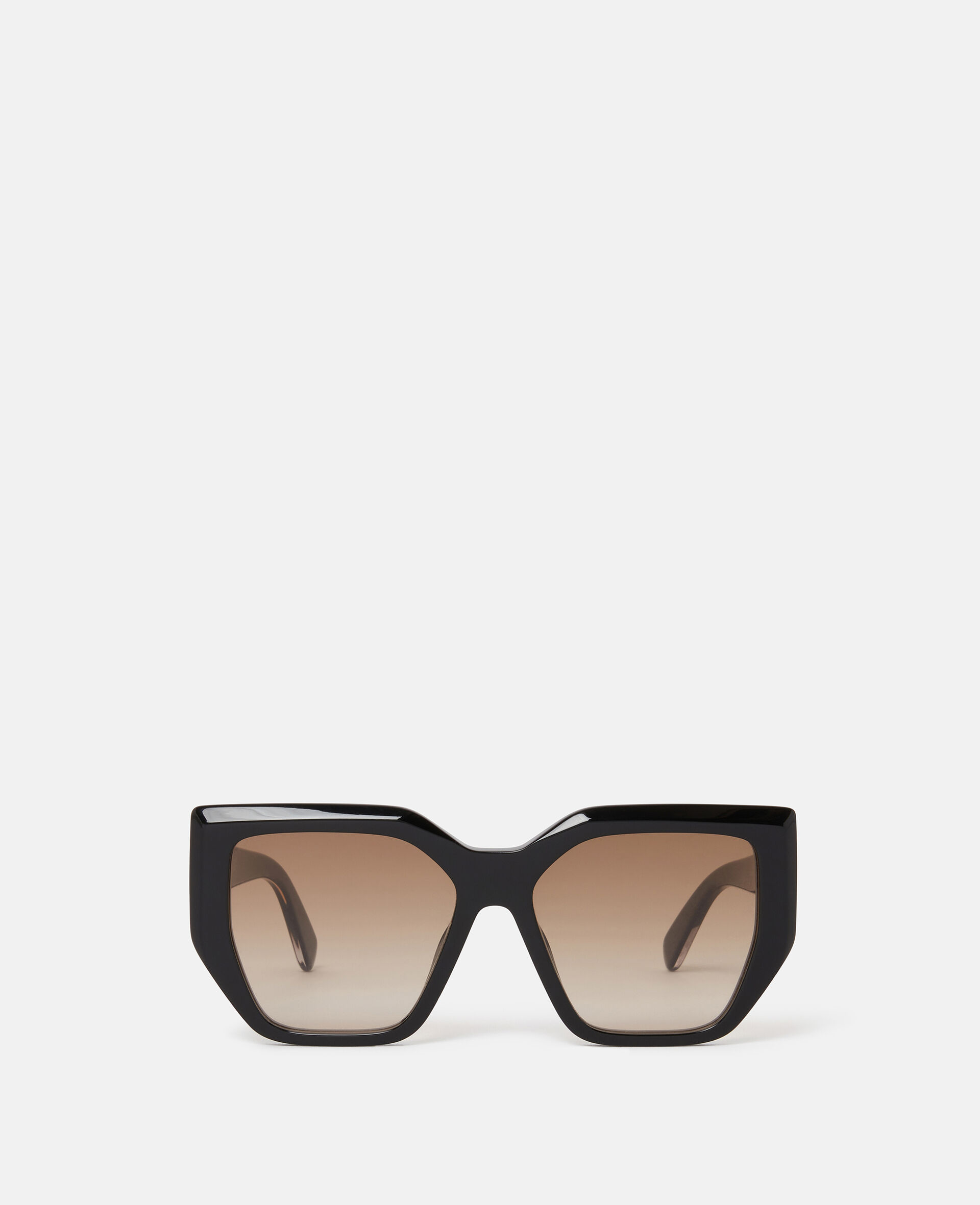 Chunky Square Cat-Eye Sunglasses