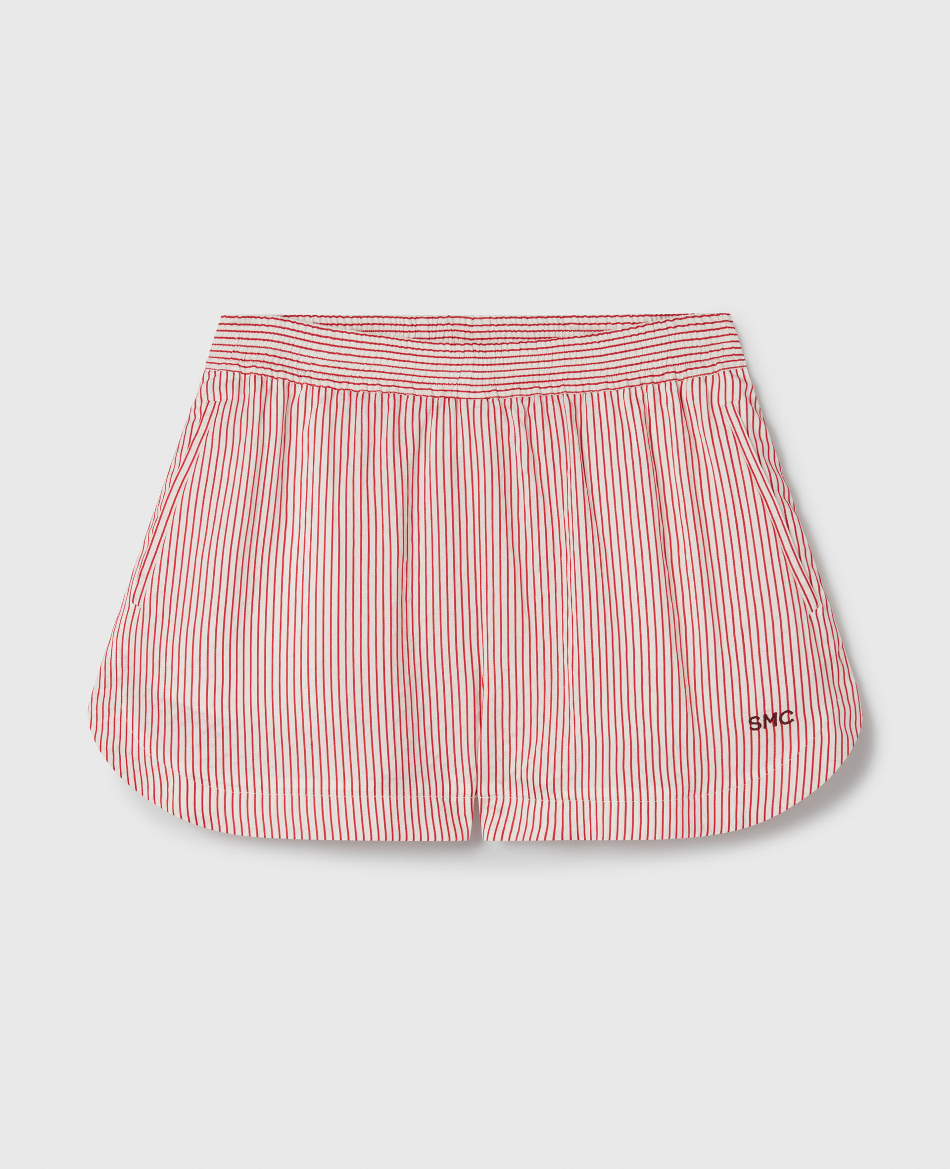 Striped Elasticated Shorts