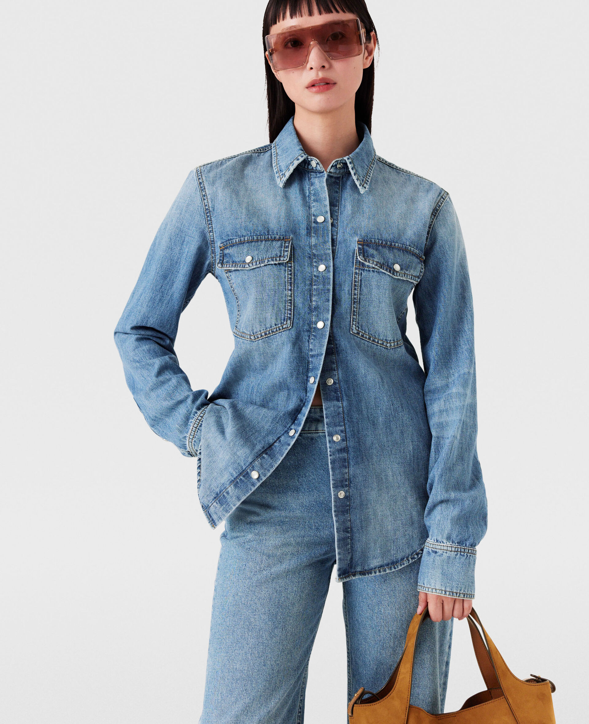 Vintage Wash Denim Shirt