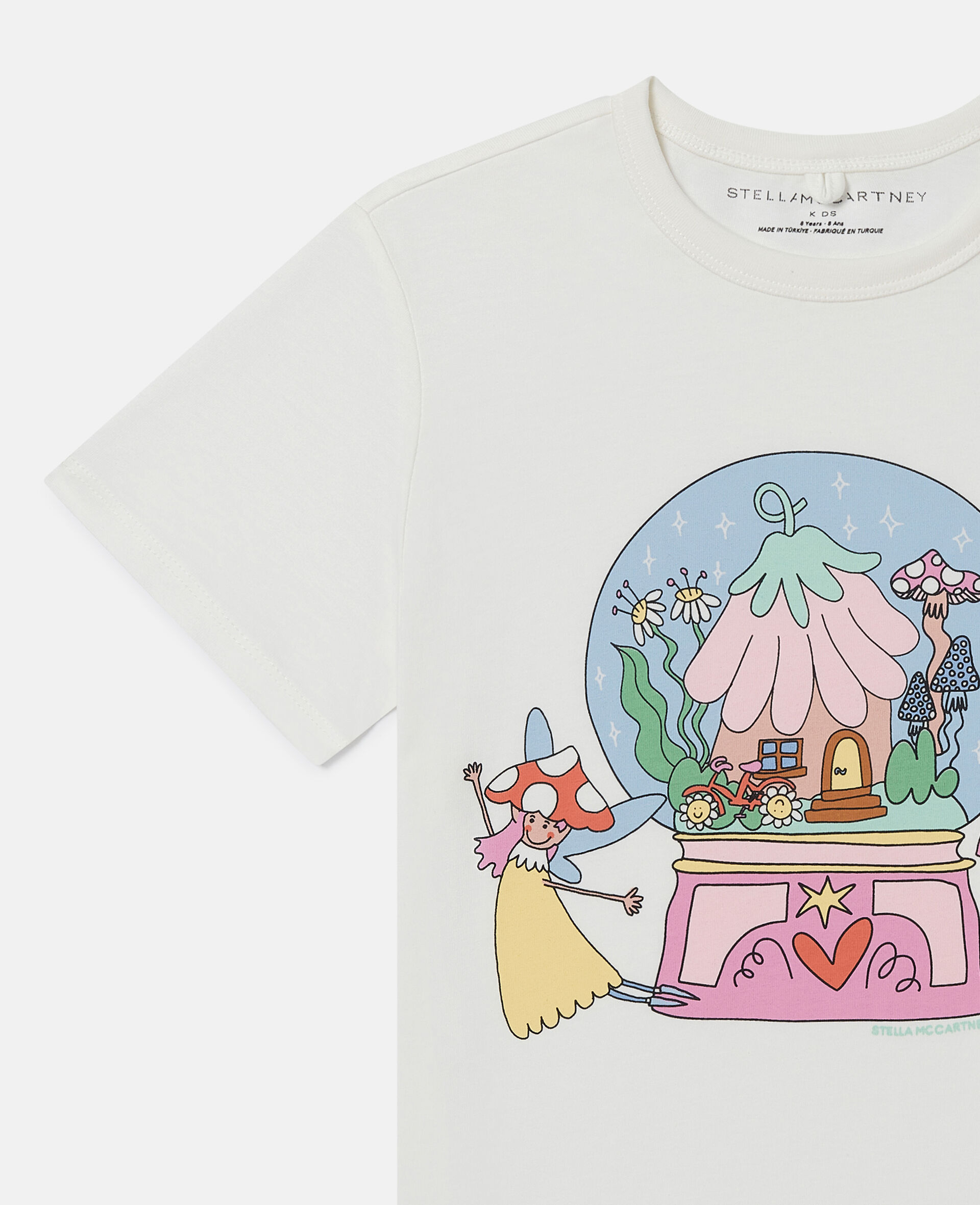 Fairies Print Crewneck T-Shirt