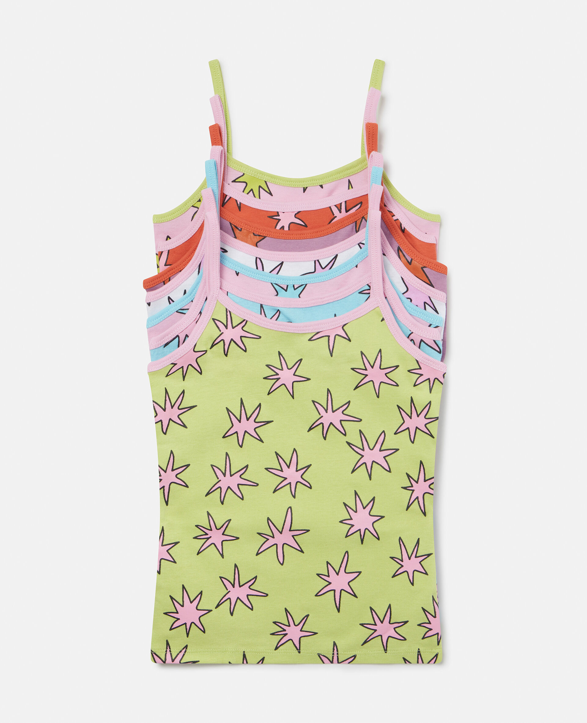 7 Pack of Star Print UnderShirts