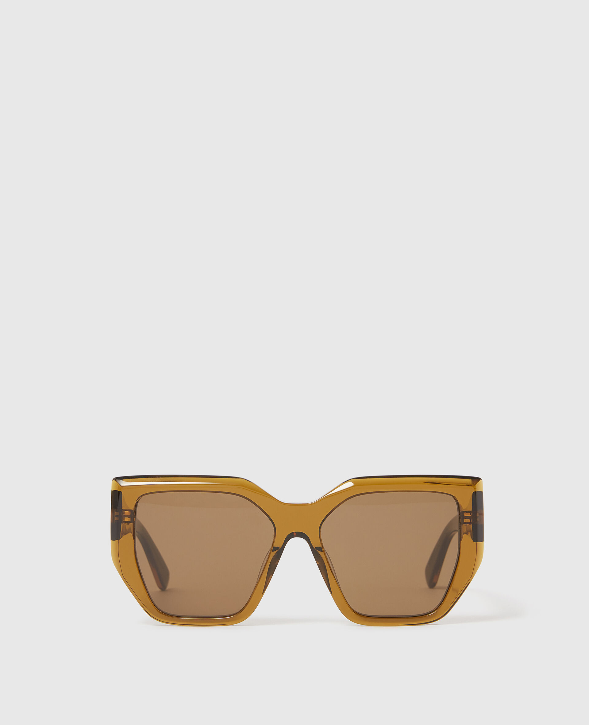 Chunky Square Cat-Eye Sunglasses