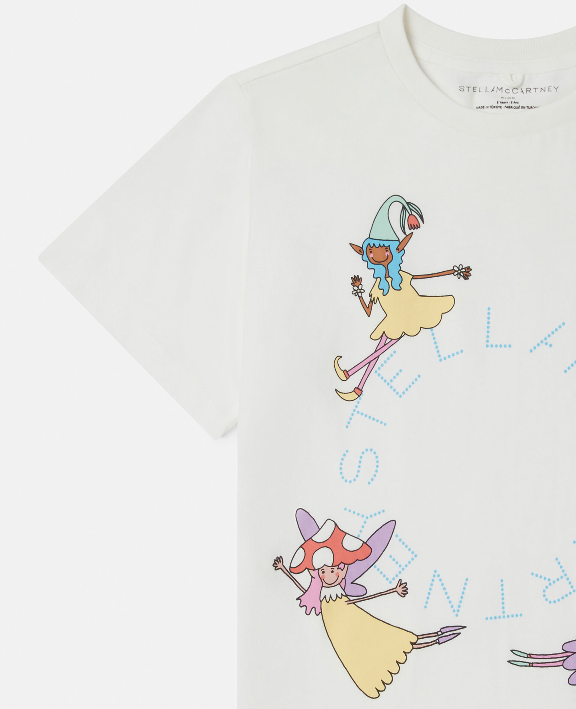 Fairies Print Crewneck T-Shirt