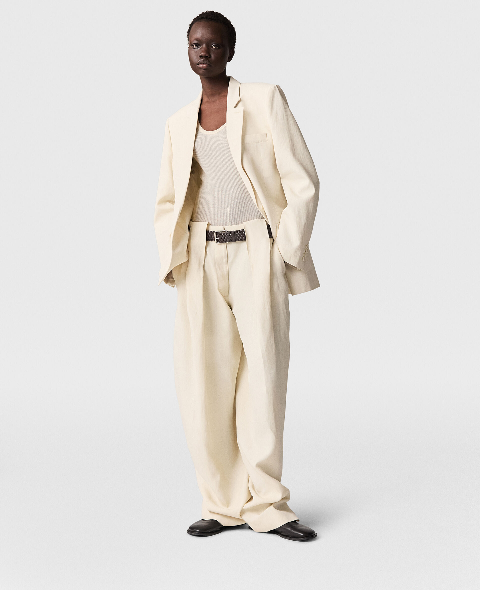 Slouchy Paneled Pants