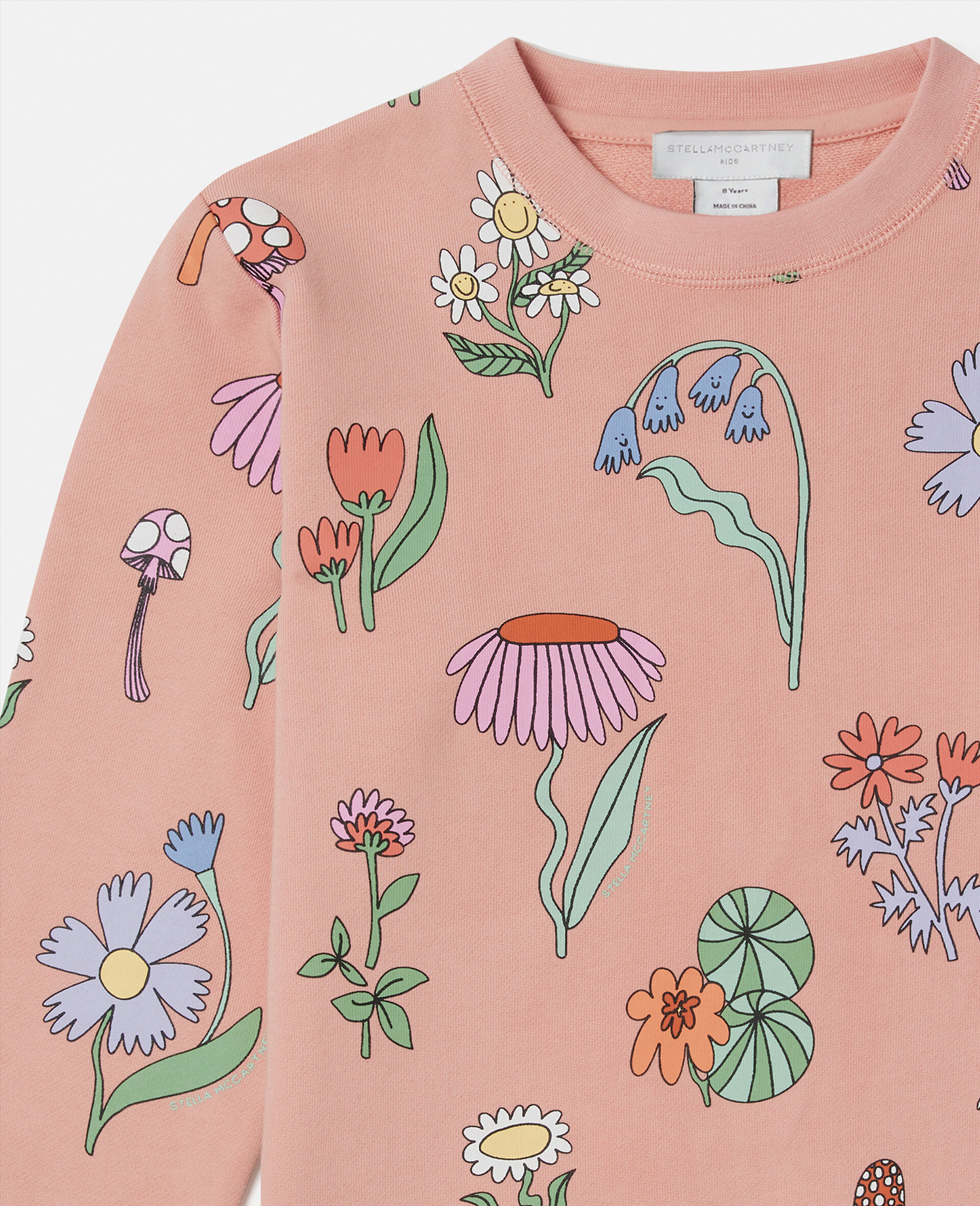 Woodland Print Crewneck Sweatshirt