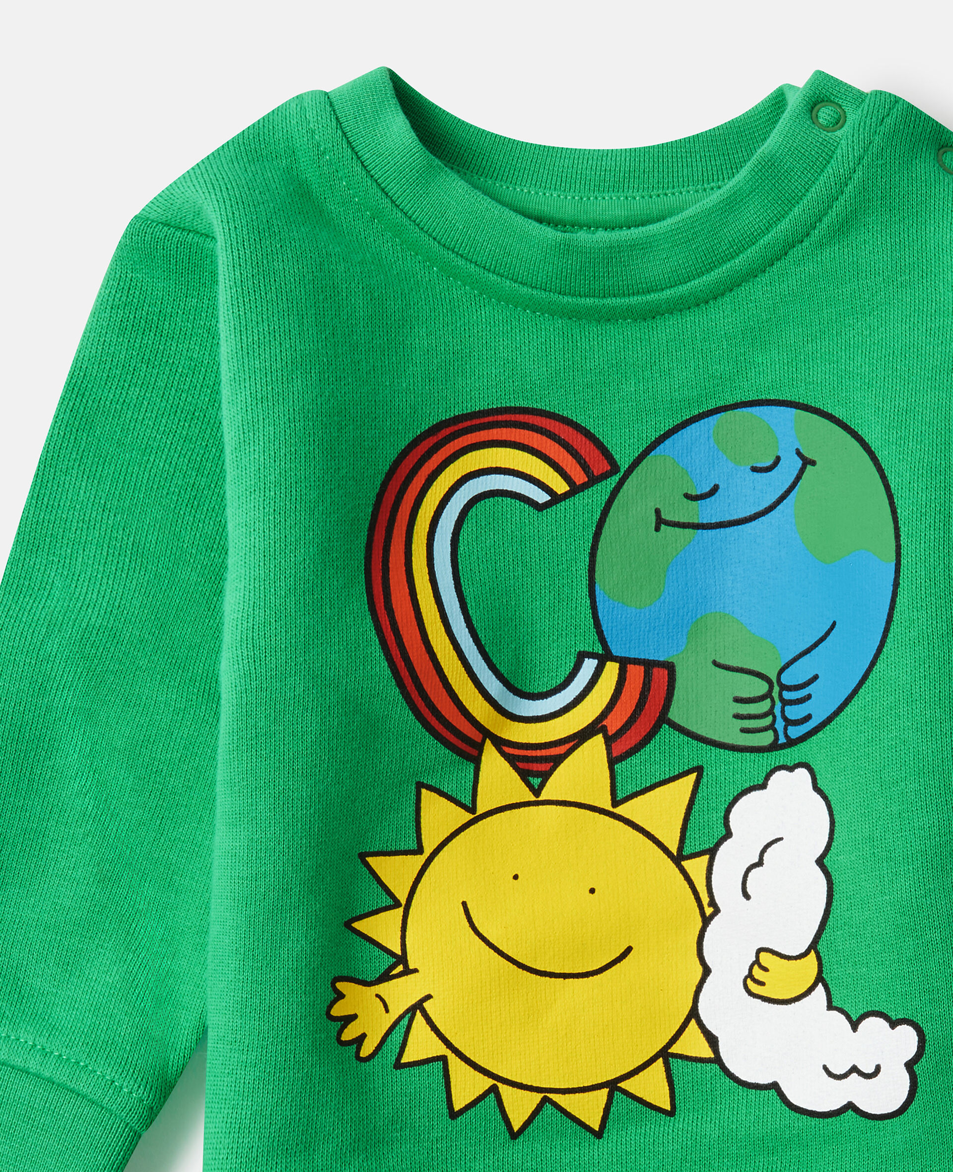 Earth Friends Graphic Crewneck Sweatshirt