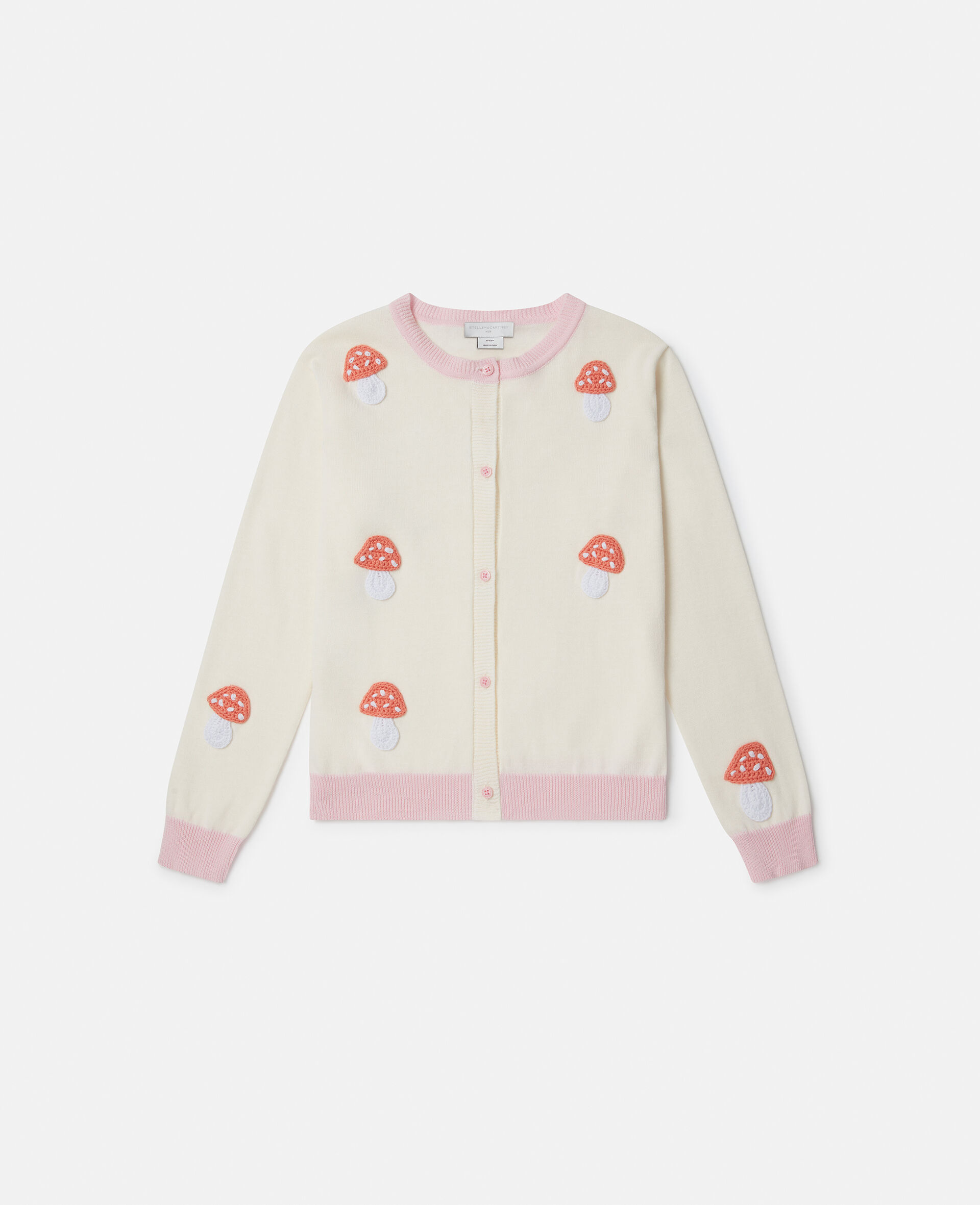 Toadstool Knitted Crewneck Cardigan