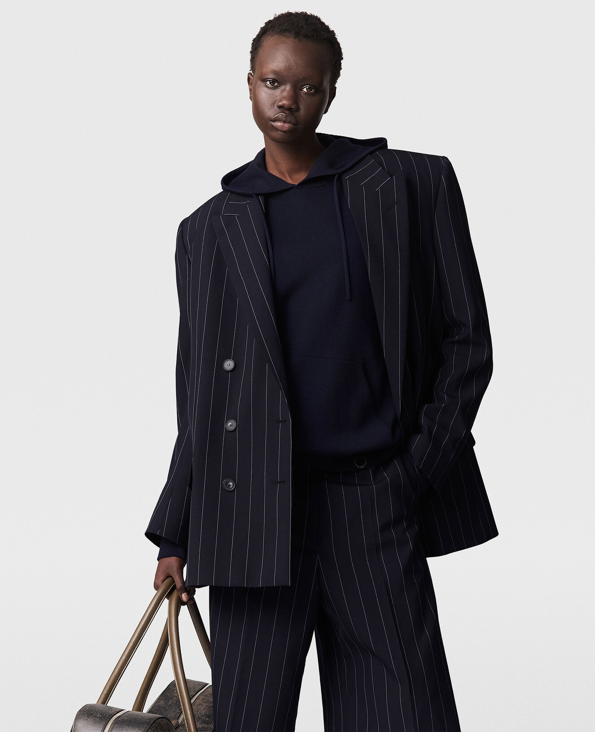 Oversized Double-Breasted Blazer