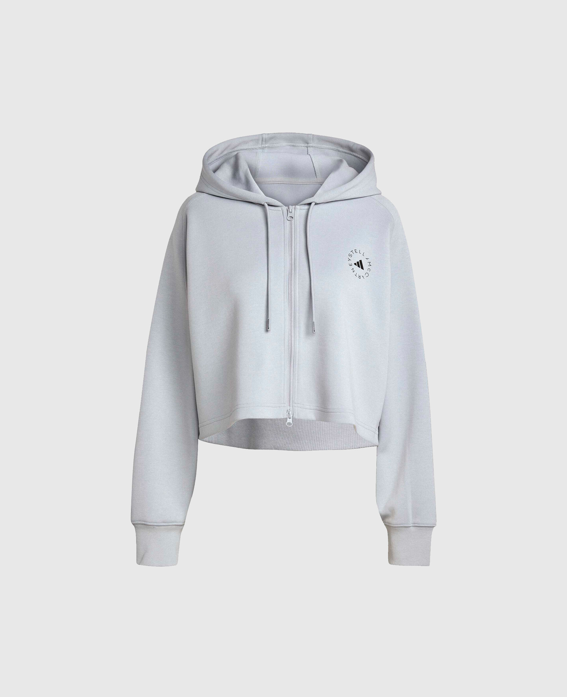 Logo Cropped Hoodie