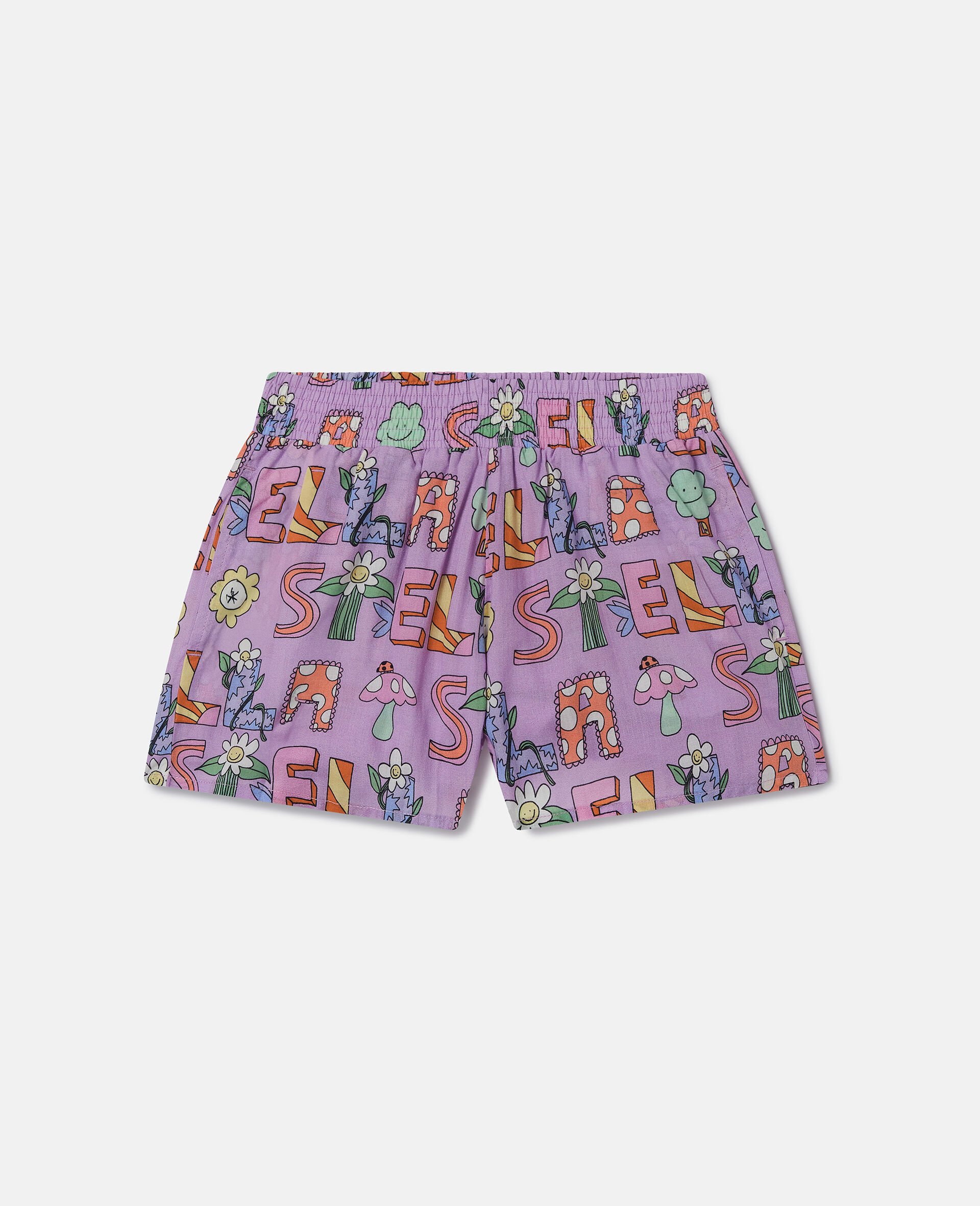 Stella Woodland Lettering Elasticated Shorts